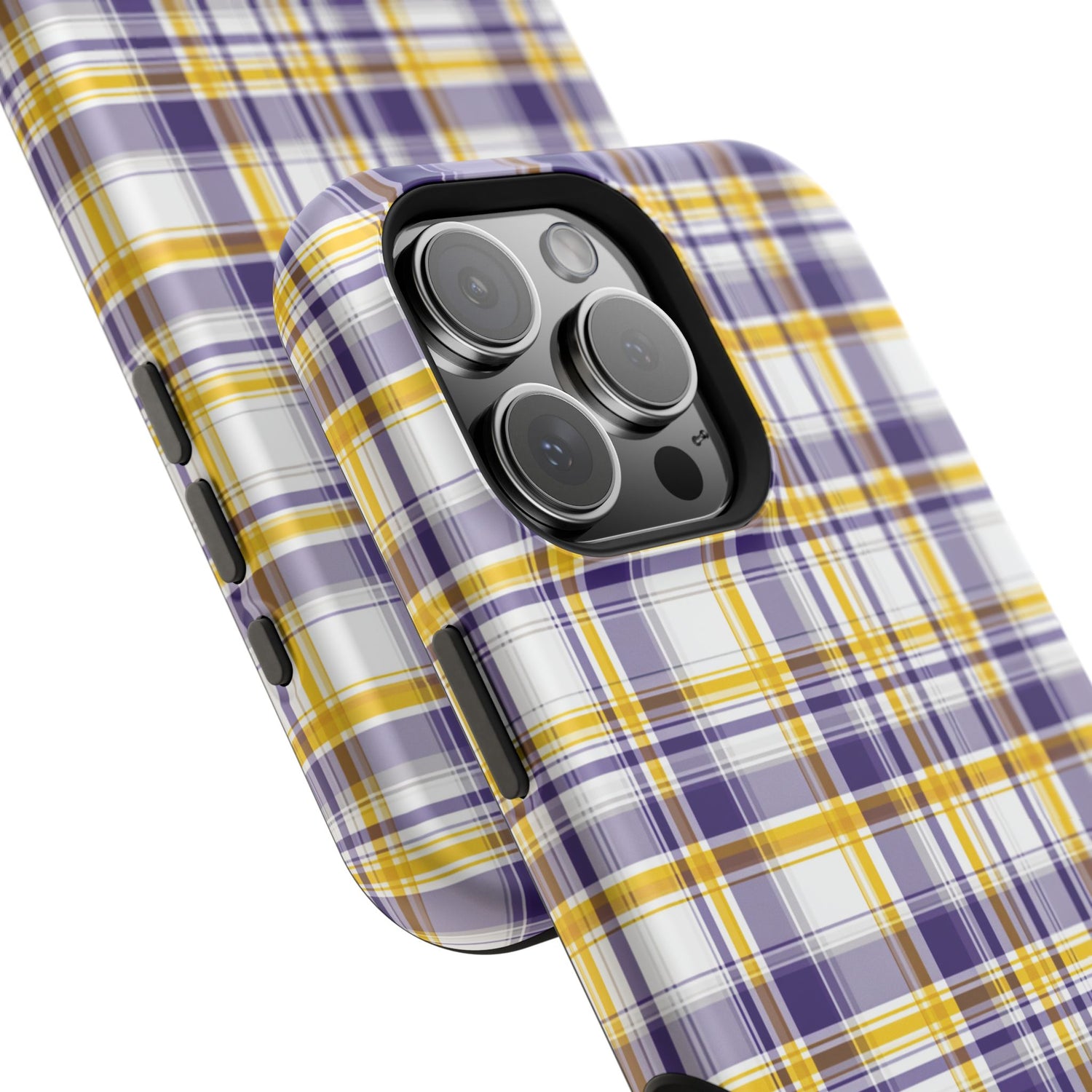 Louisiana Plaid Impact-Resistant Phone Case