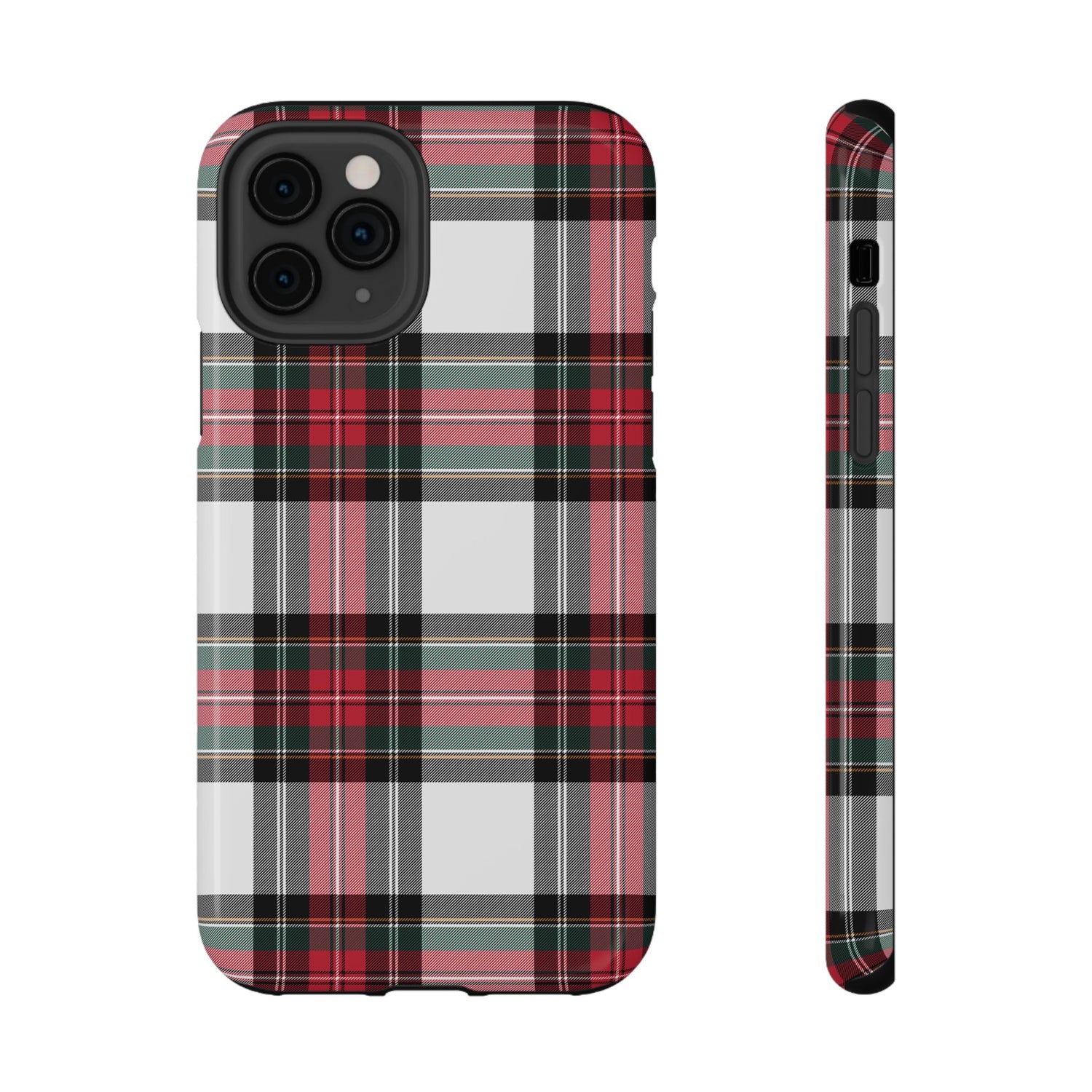 New Tartan Christmas Plaid Impact-Resistant Cases, iPhone, Samsung