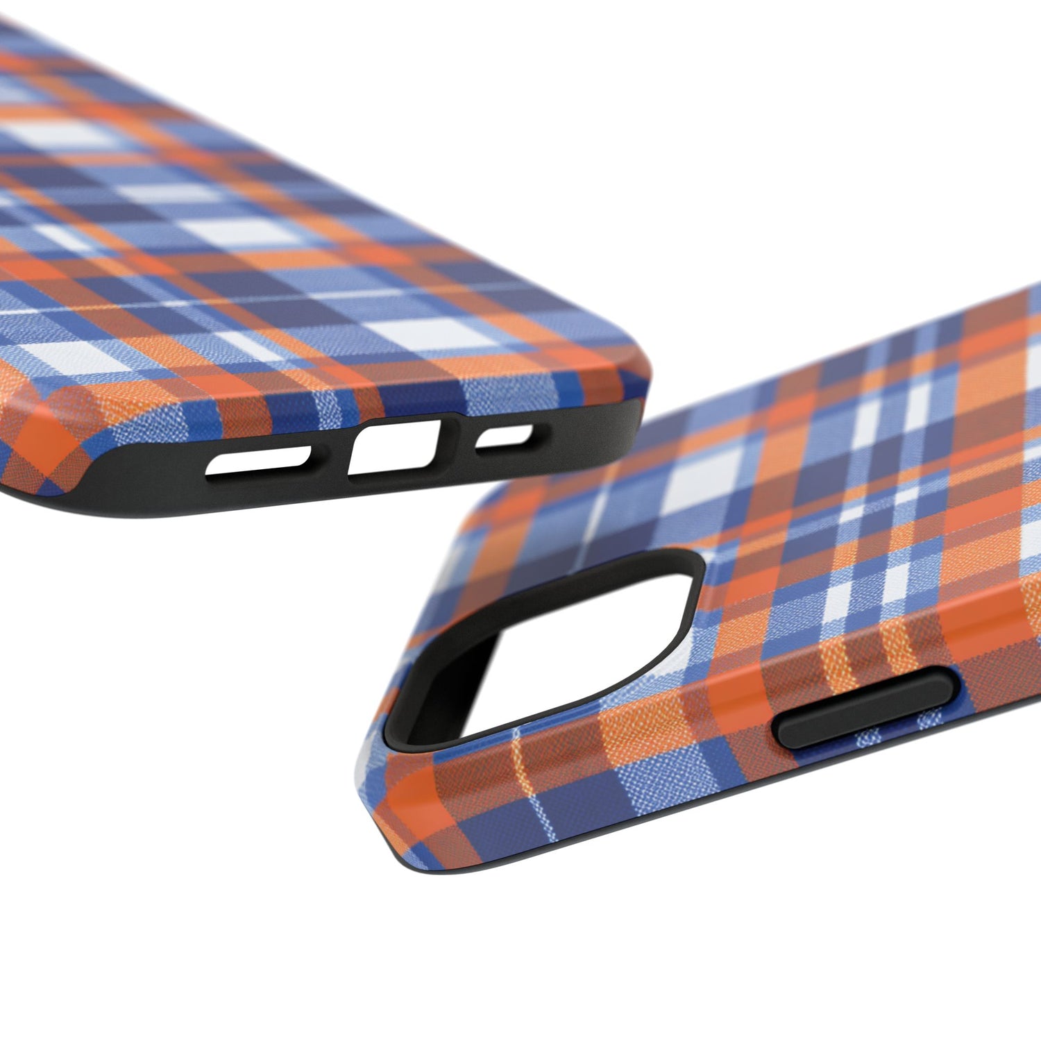 Impact-Resistant Phone Case- Florida Plaid