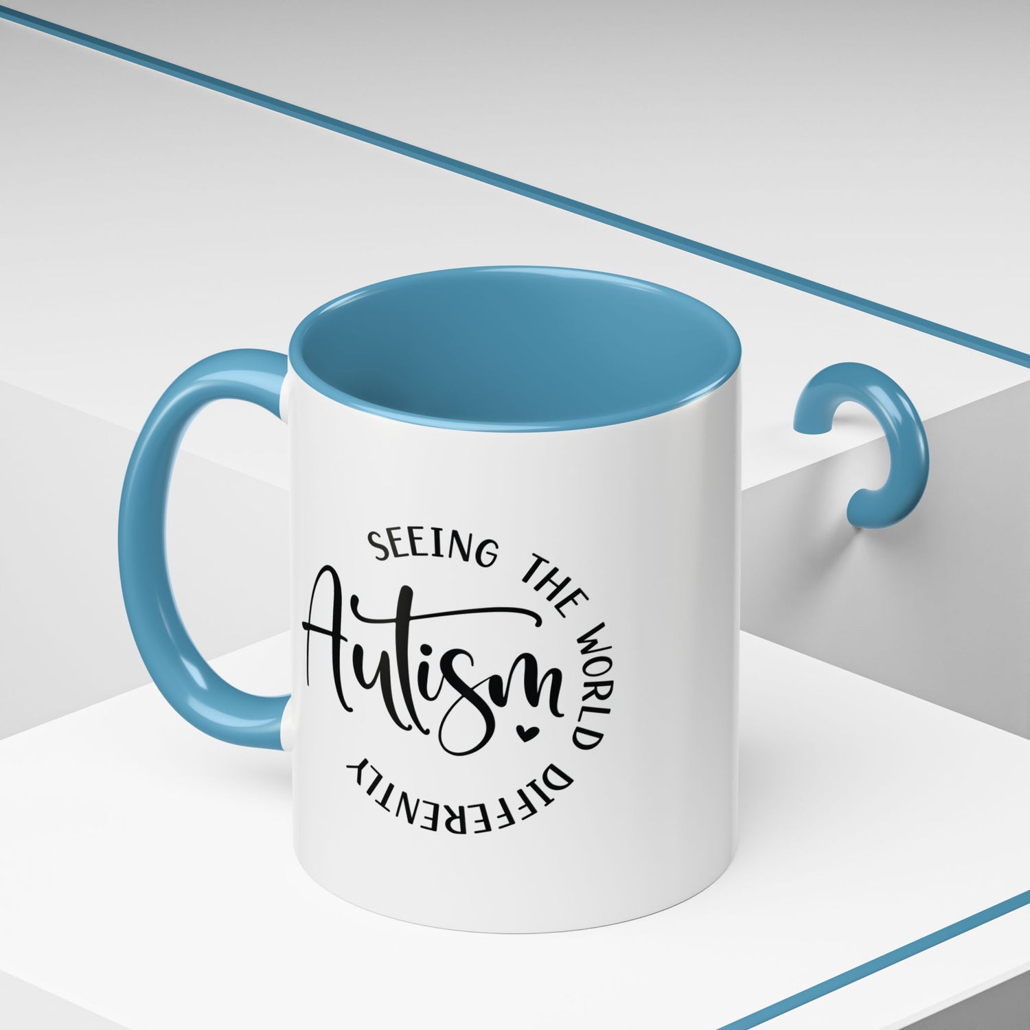 Autism Awareness Coffee Mug, Gift for Teachers, Unique Home Decor, Autism Support Mug, Inspirational Coffee Cup