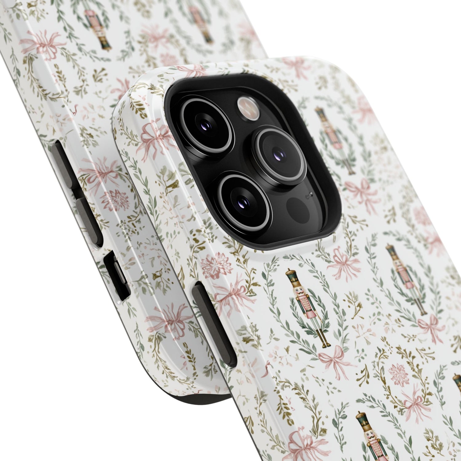 Impact-Resistant Phone Case- Nutcracker Floral