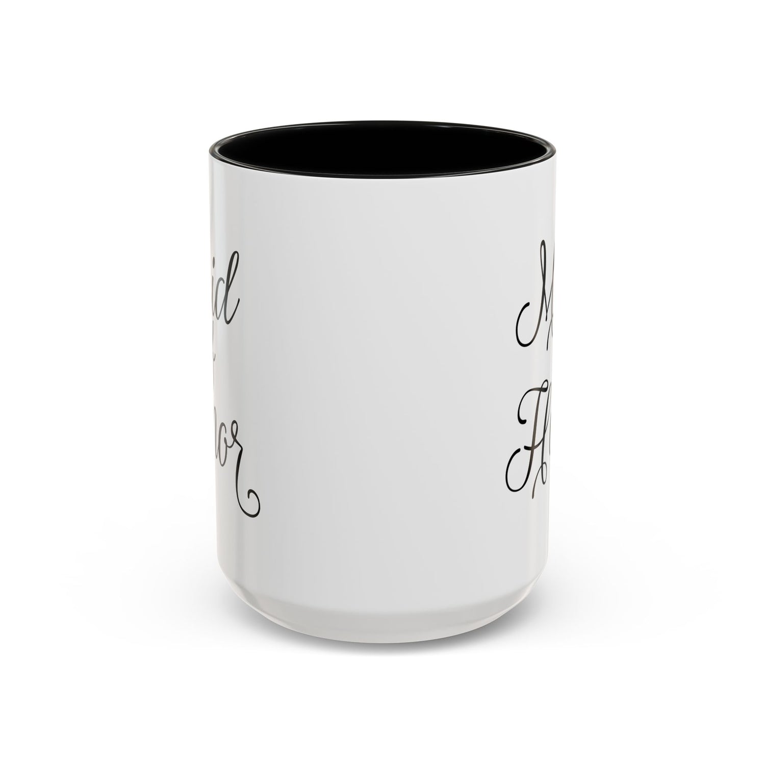 Maid of Honor Mug/Gift/Wedding Party Gift/Gifts for Her/Accent Coffee Mug (11, 15oz) "Maid of Honor"