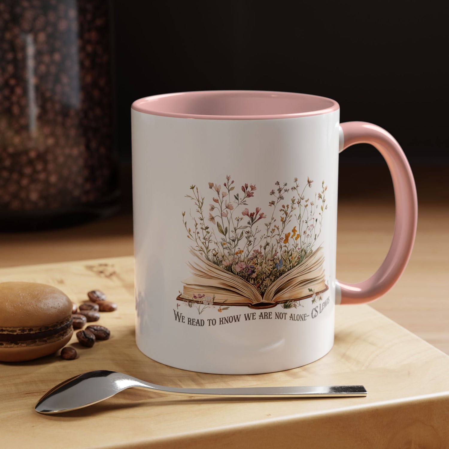 Reading Quote Accent Coffee Mug