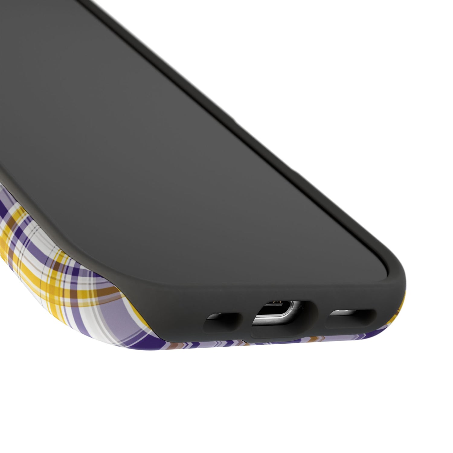 Louisiana Plaid Impact-Resistant Phone Case
