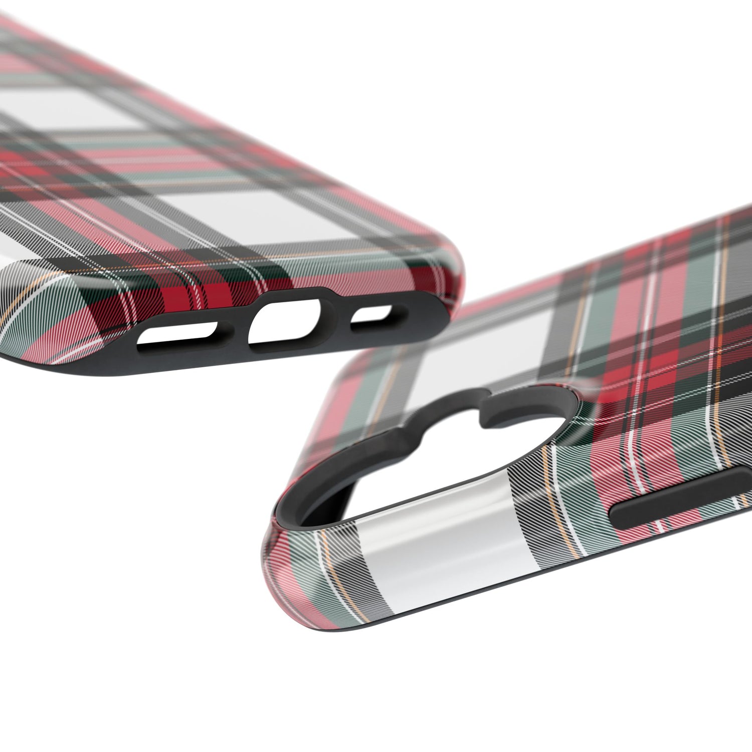 New Tartan Christmas Plaid Impact-Resistant Cases, iPhone, Samsung