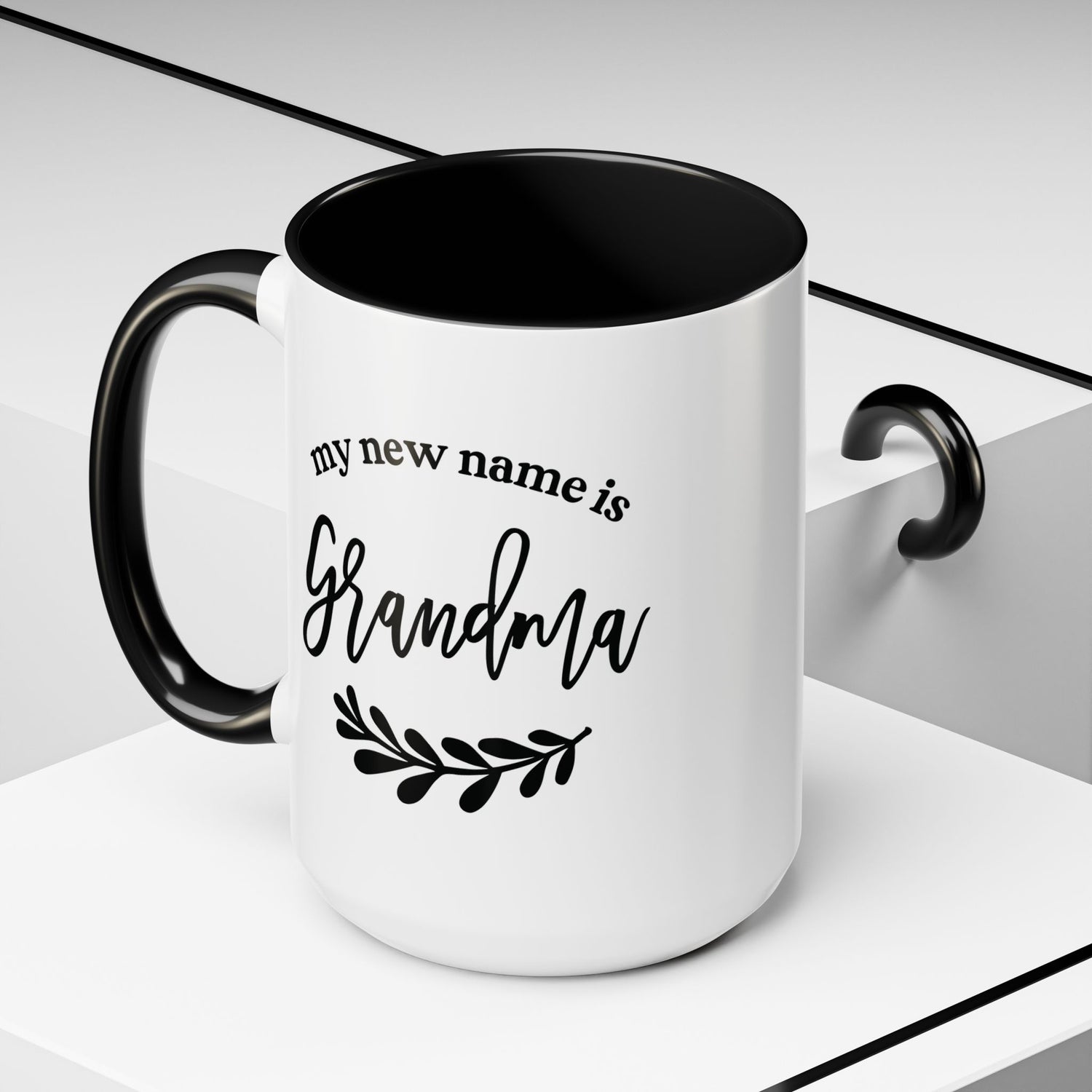 Grandma Double-Side Mug -My New Name is Grandma