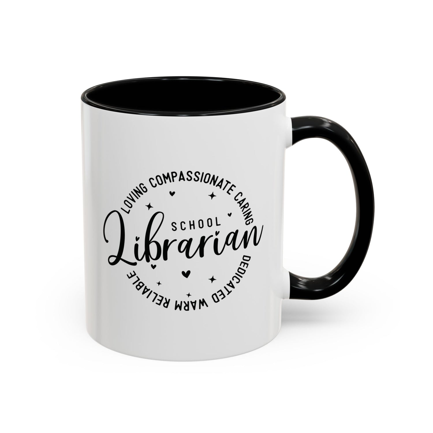 Librarian Love Coffee Mug | Gift for Teachers, School Librarians, Reading Enthusiasts, Book Lovers, Graduation