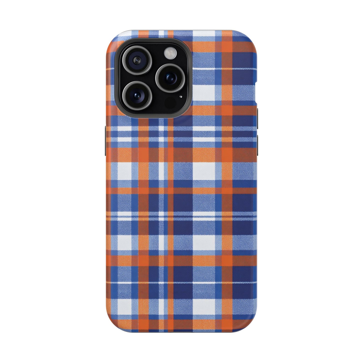 Impact-Resistant Phone Case- Florida Plaid