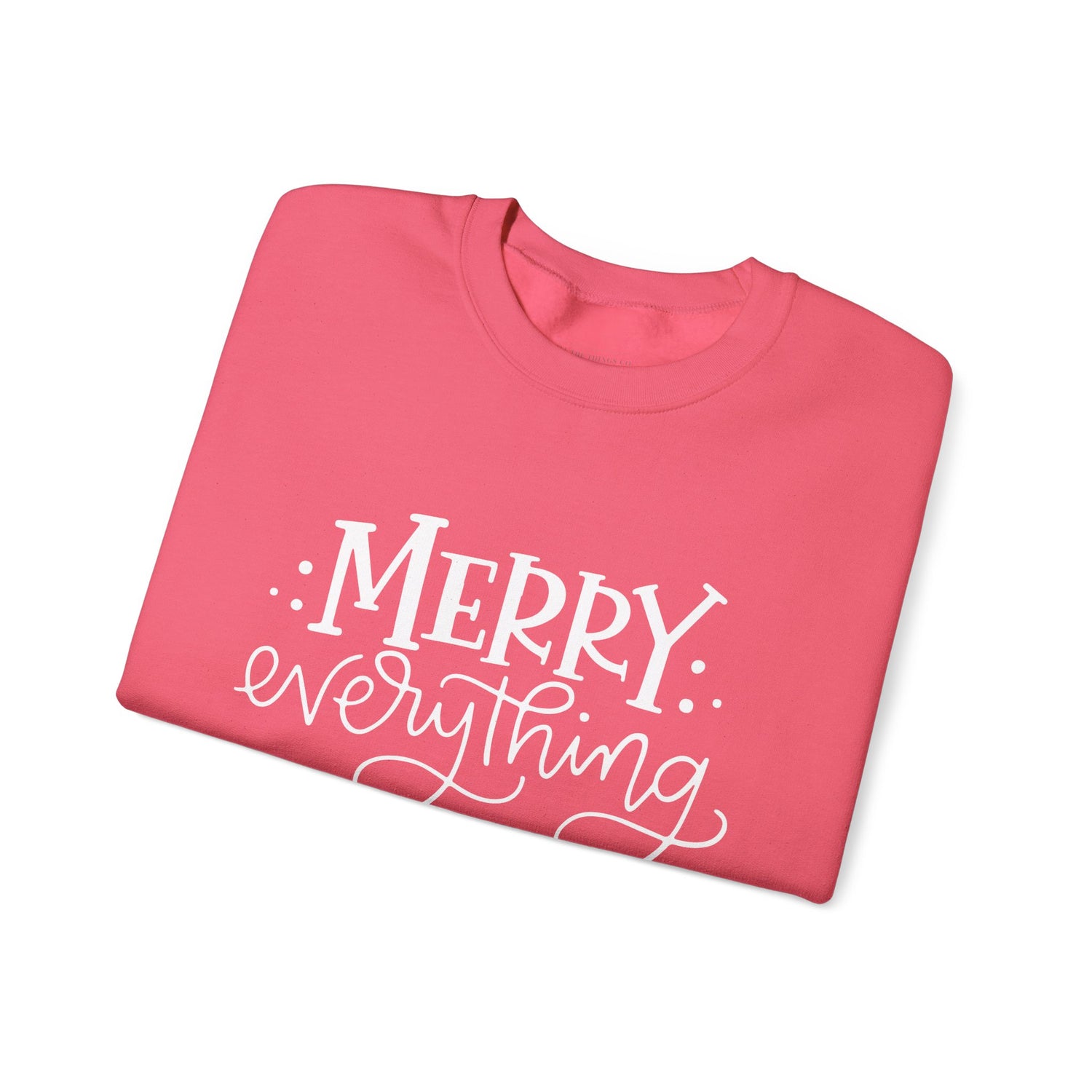 Merry Everything Gildan Crewneck Sweatshirt