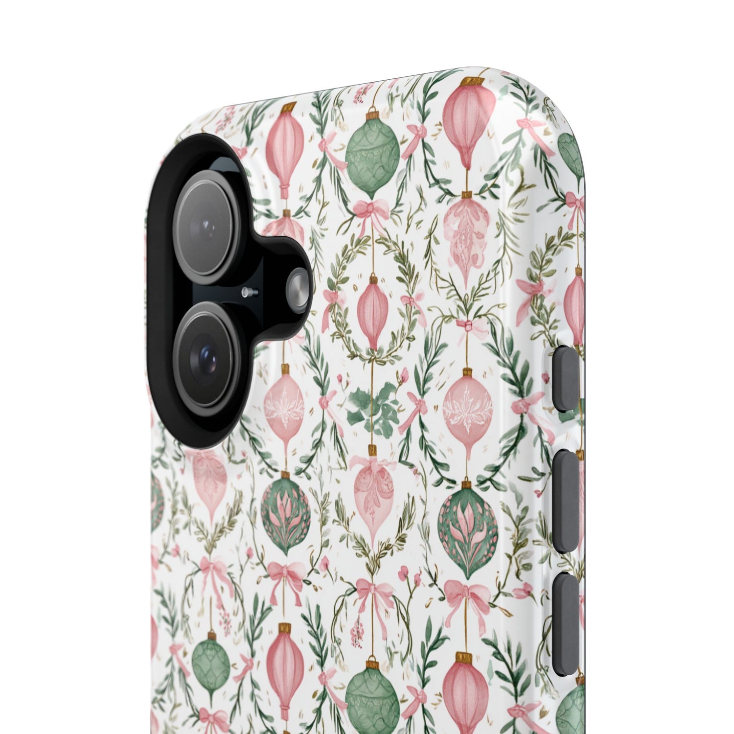 Holiday Ornaments Impact-Resistant Phone Case, iPhone, Samsung