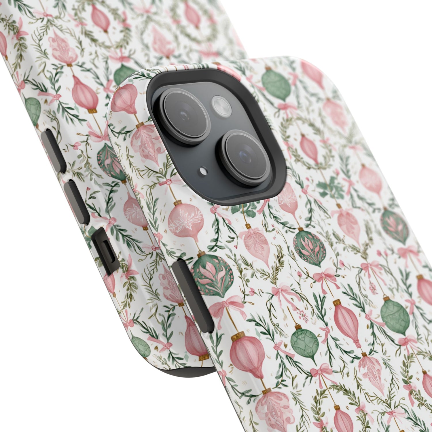 Holiday Ornaments Impact-Resistant Phone Case, iPhone, Samsung