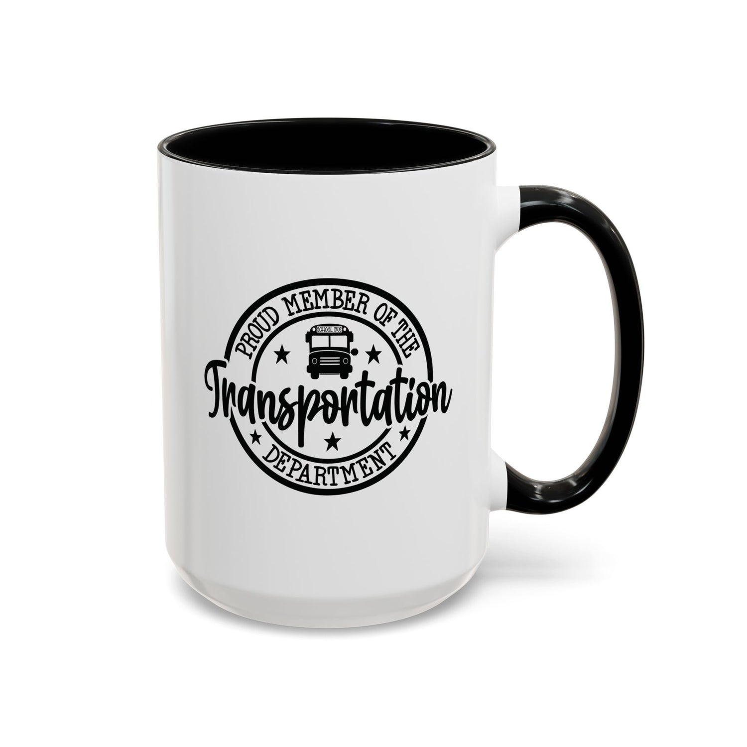 Transportation Department Coffee Mug, Proud Member Mug, Gift for Drivers, Transportation Lover Gift, Fun Coffee Cup, Tea and Coffee Mug