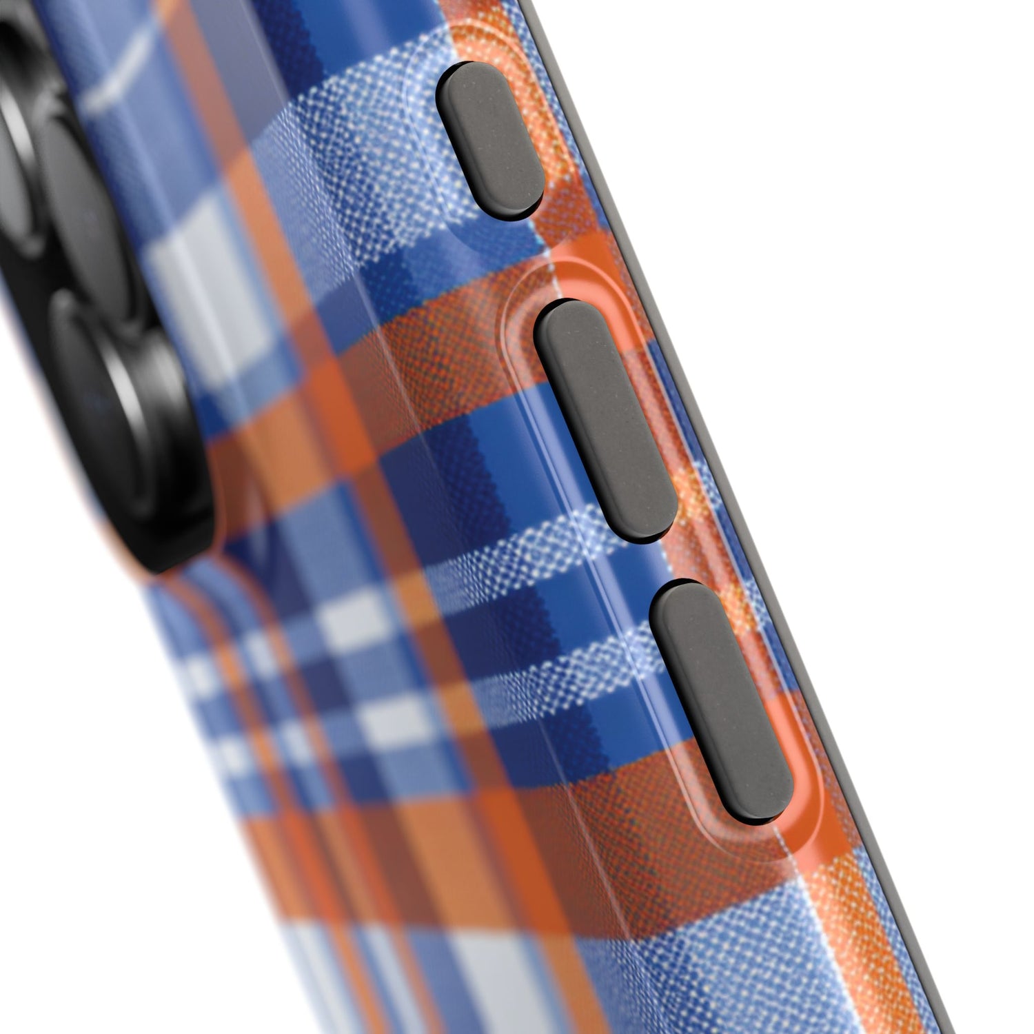Impact-Resistant Phone Case- Florida Plaid