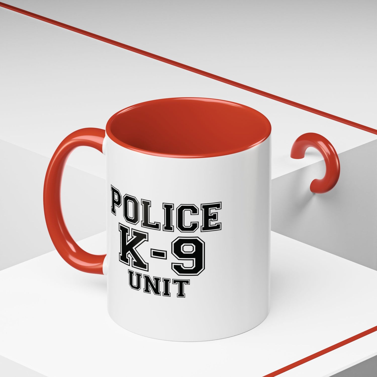 Police K-9 Unit Coffee Mug, Police Dog Lover Gift, K9 Officer Present, Law Enforcement Mug, Dog Handler Cup, Unique Gift for Police