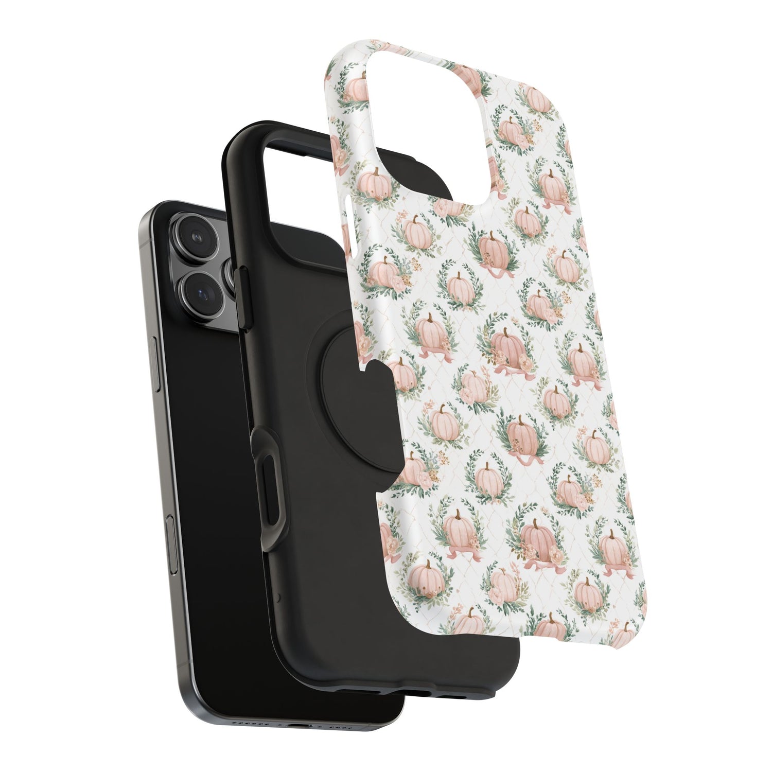 Elegant Pumpkin Impact-Resistant Phone Case, iPhone, Samsung