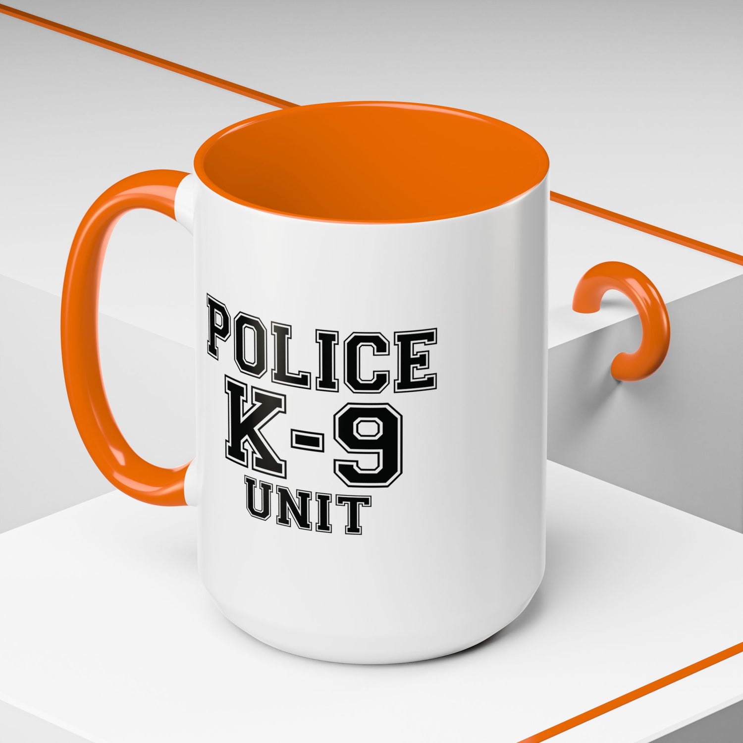 Police K-9 Unit Coffee Mug, Police Dog Lover Gift, K9 Officer Present, Law Enforcement Mug, Dog Handler Cup, Unique Gift for Police