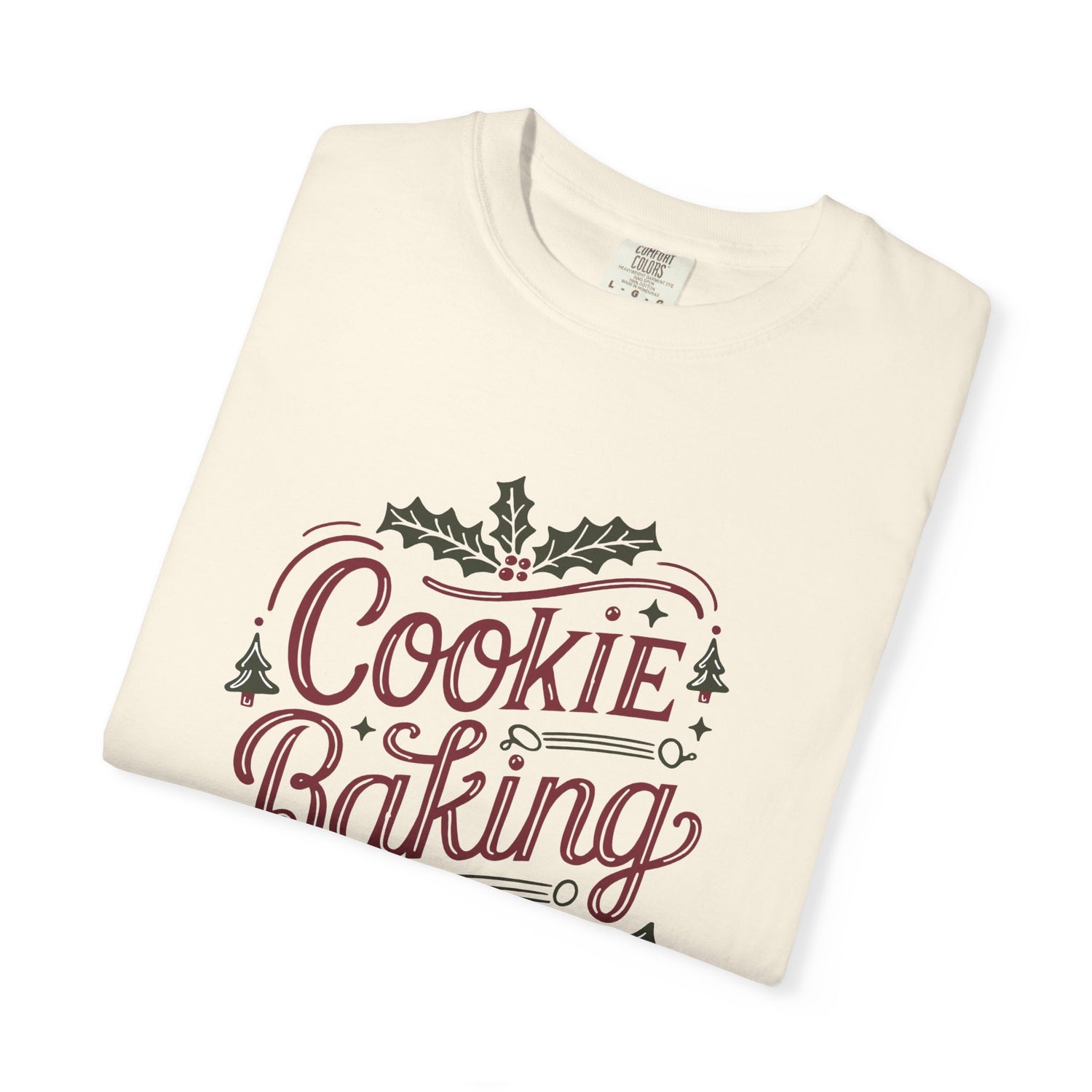 Cookie Baking Crew Unisex T-Shirt, Holiday Gift, Baking Apparel, Crew Member Shirt, Winter Celebration Tee, Family Get-Together Tee