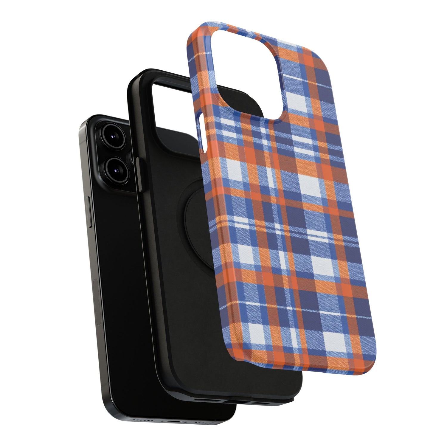 Impact-Resistant Phone Case- Florida Plaid