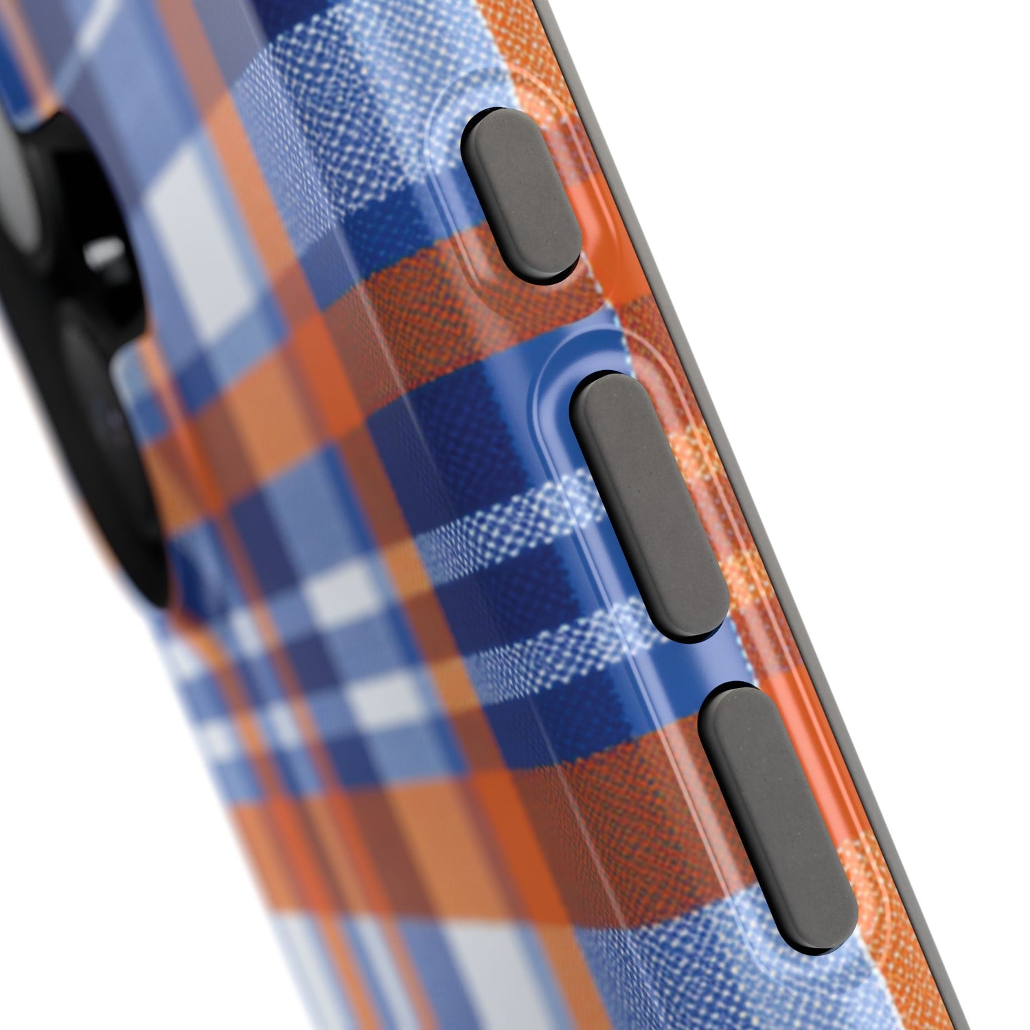 Impact-Resistant Phone Case- Florida Plaid