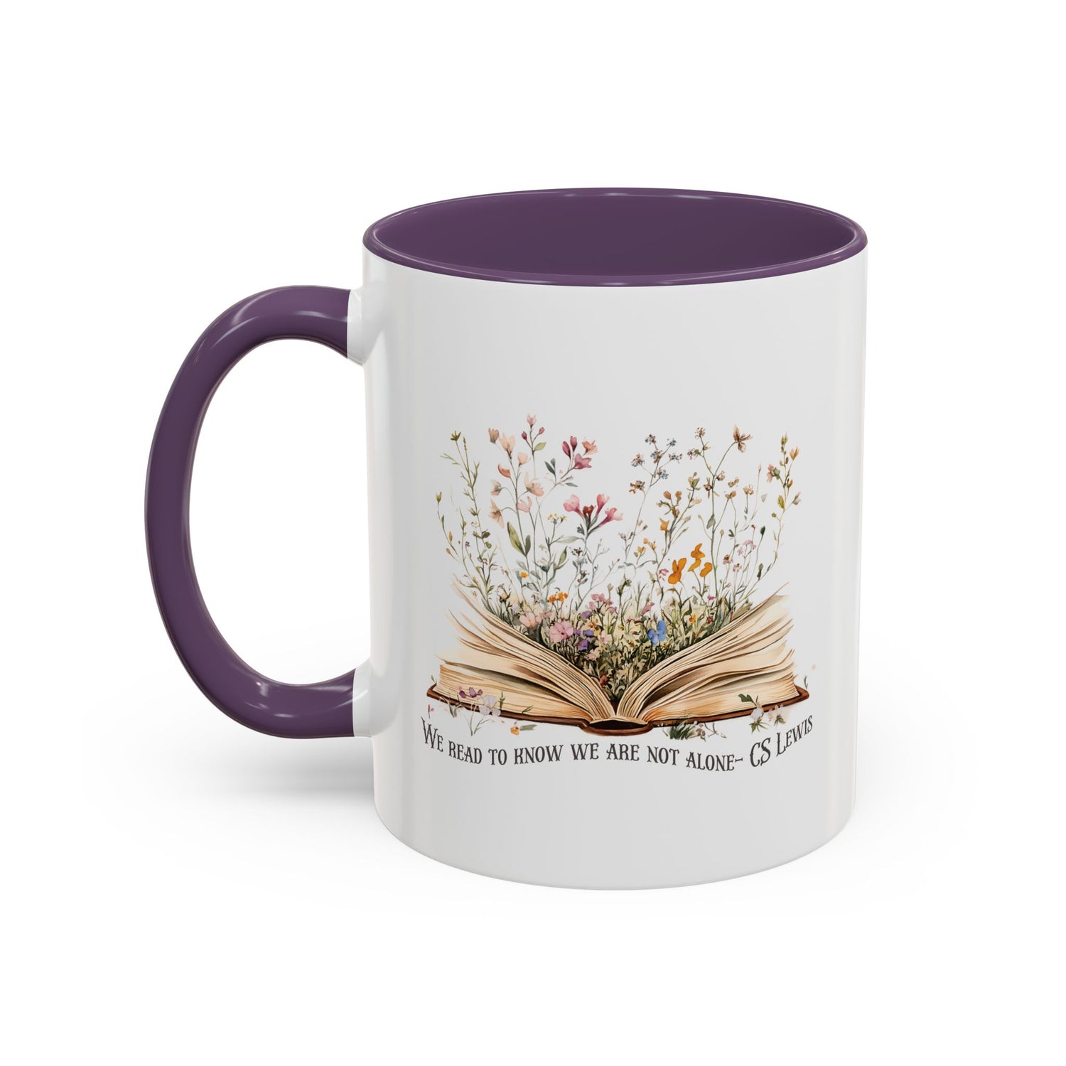 Reading Quote Accent Coffee Mug