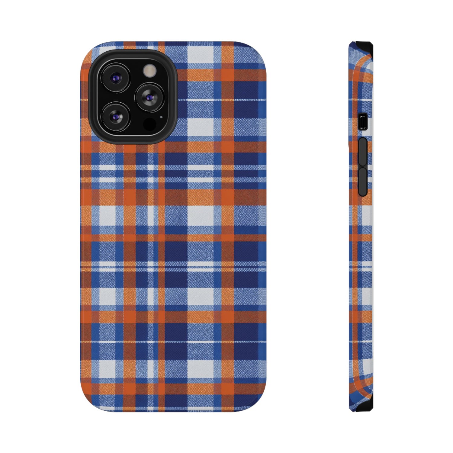 Impact-Resistant Phone Case- Florida Plaid