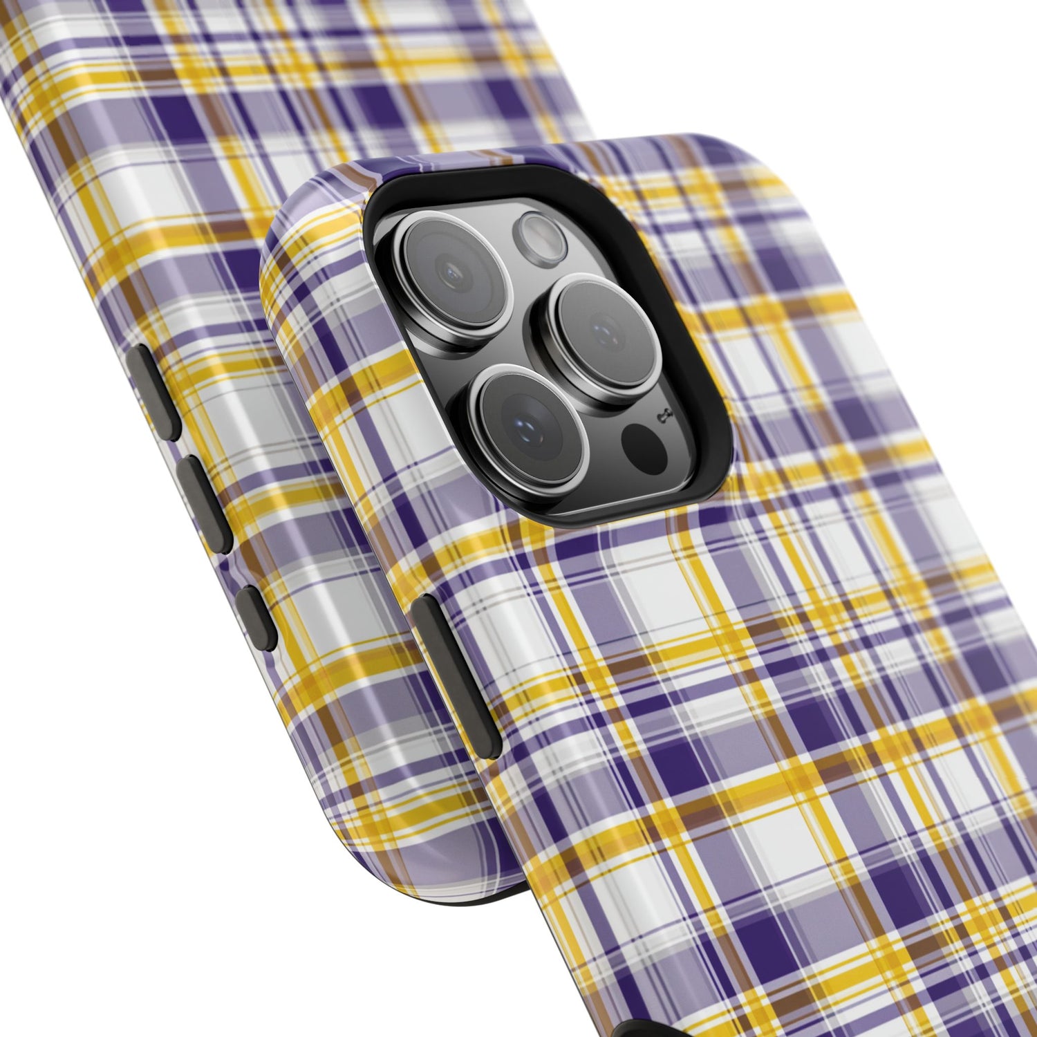 Louisiana Plaid Impact-Resistant Phone Case