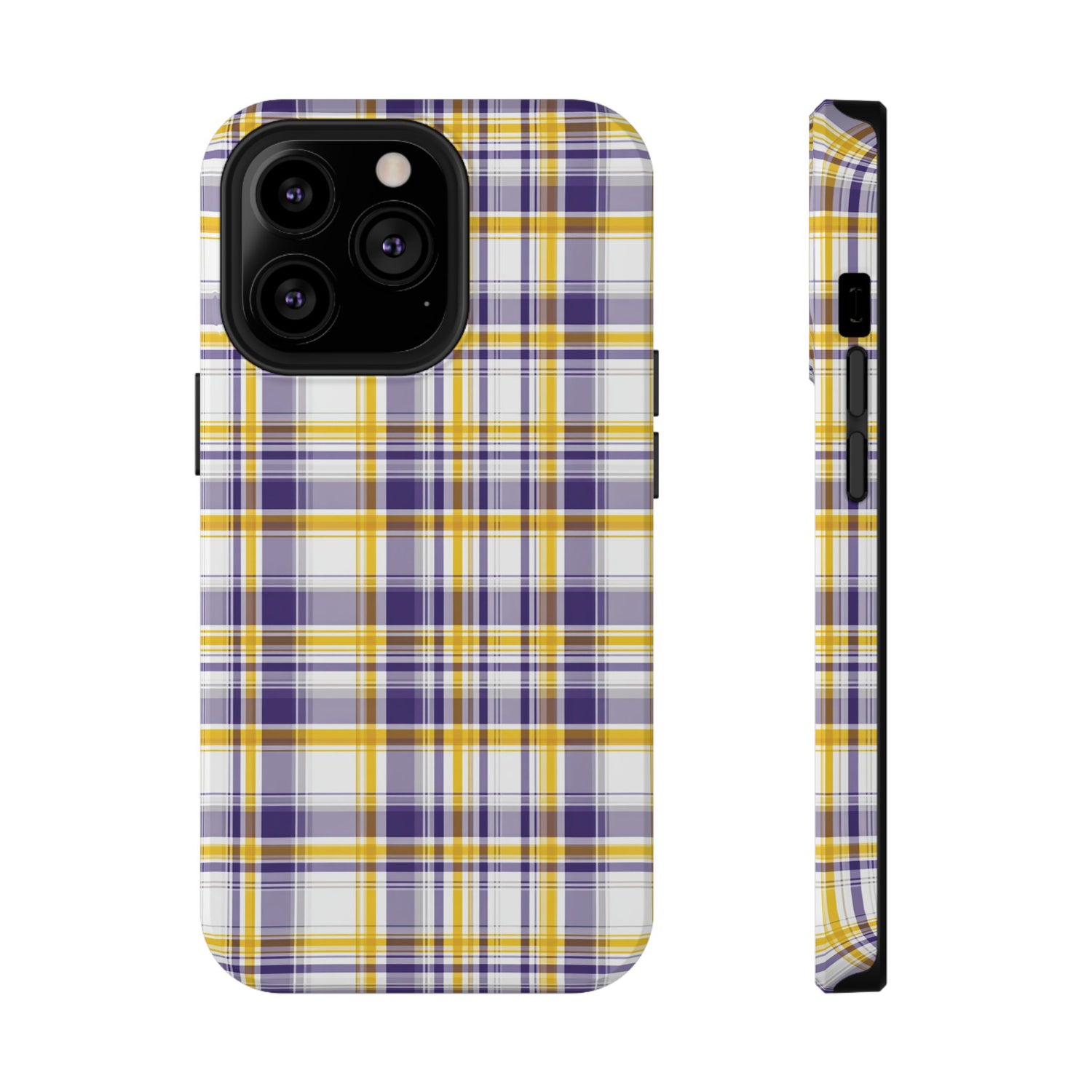 Louisiana Plaid Impact-Resistant Phone Case