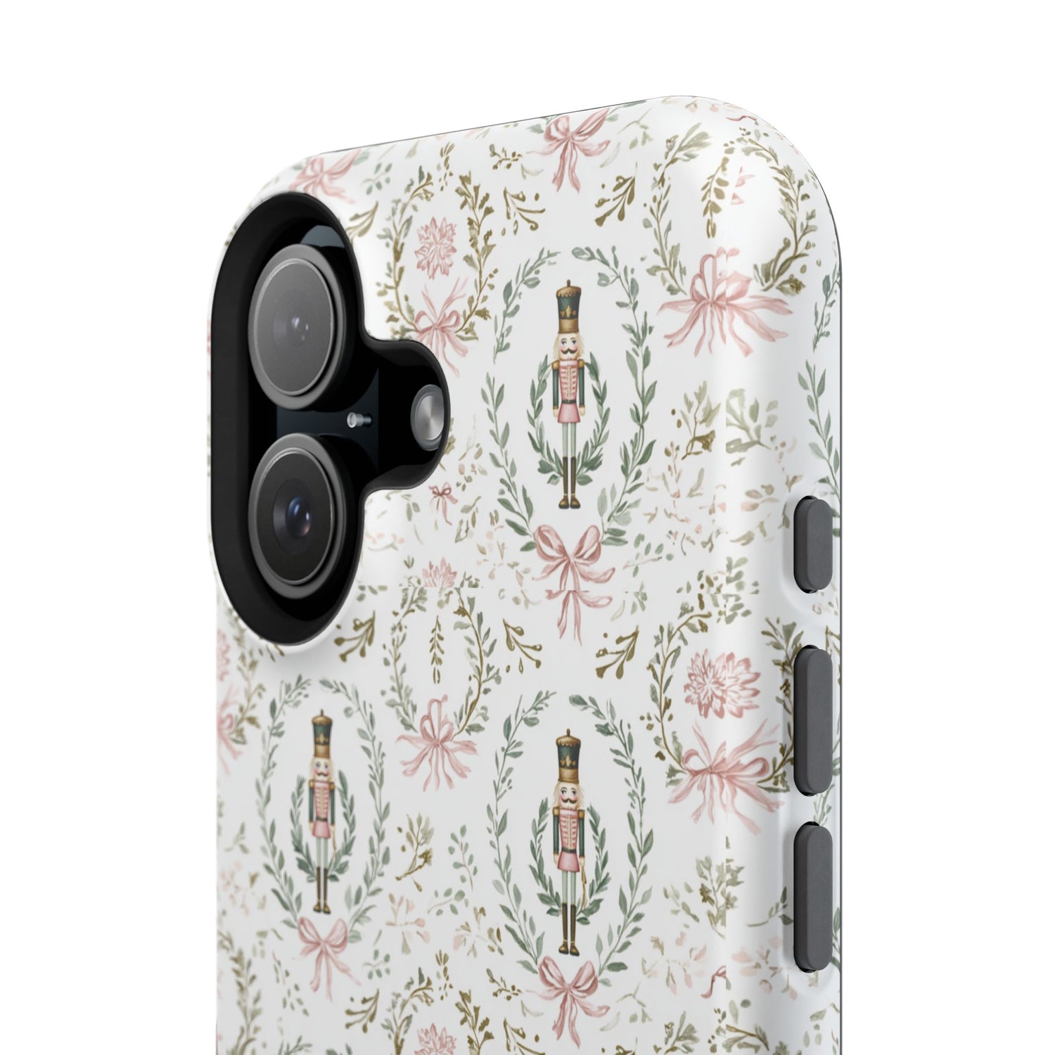 Impact-Resistant Phone Case- Nutcracker Floral