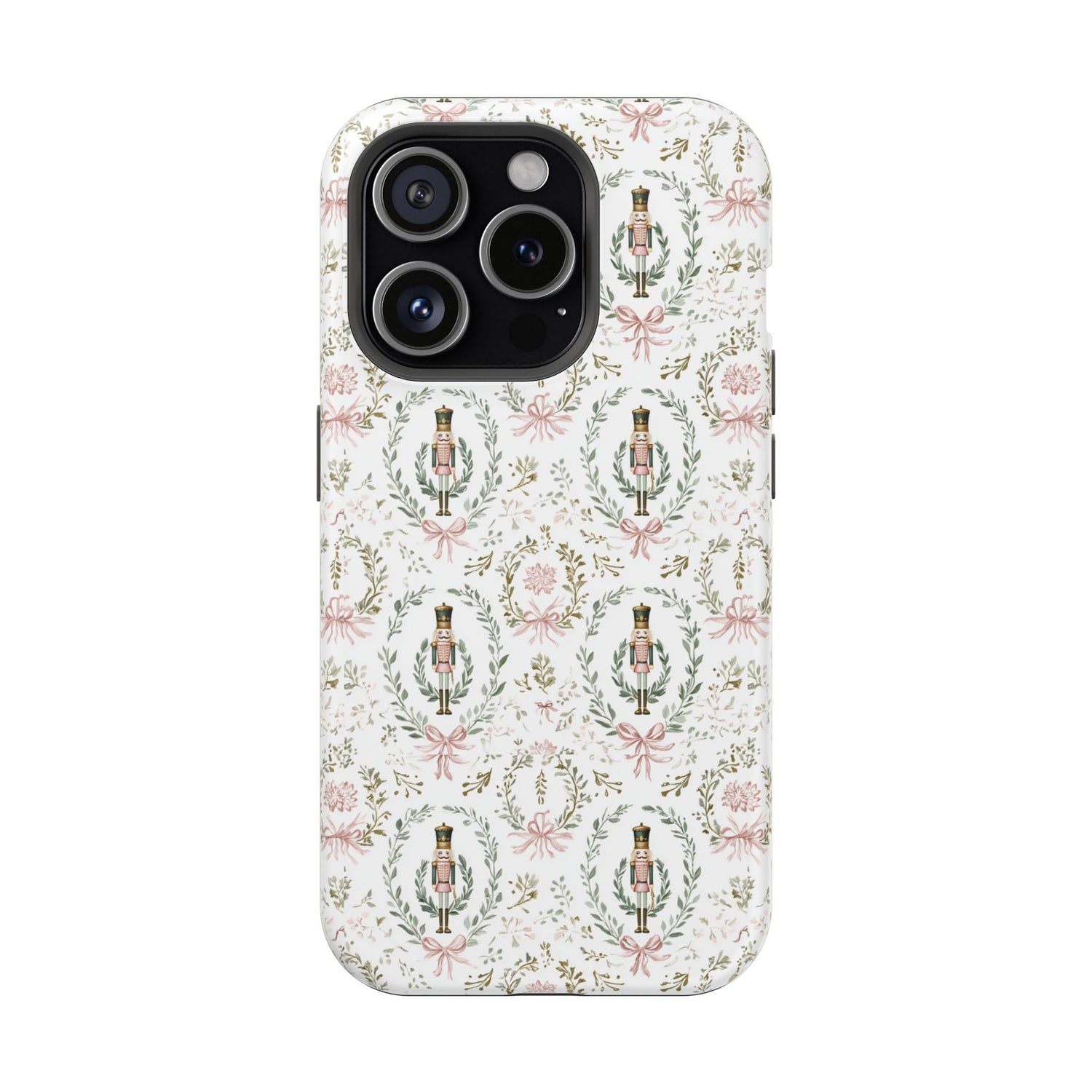 Impact-Resistant Phone Case- Nutcracker Floral
