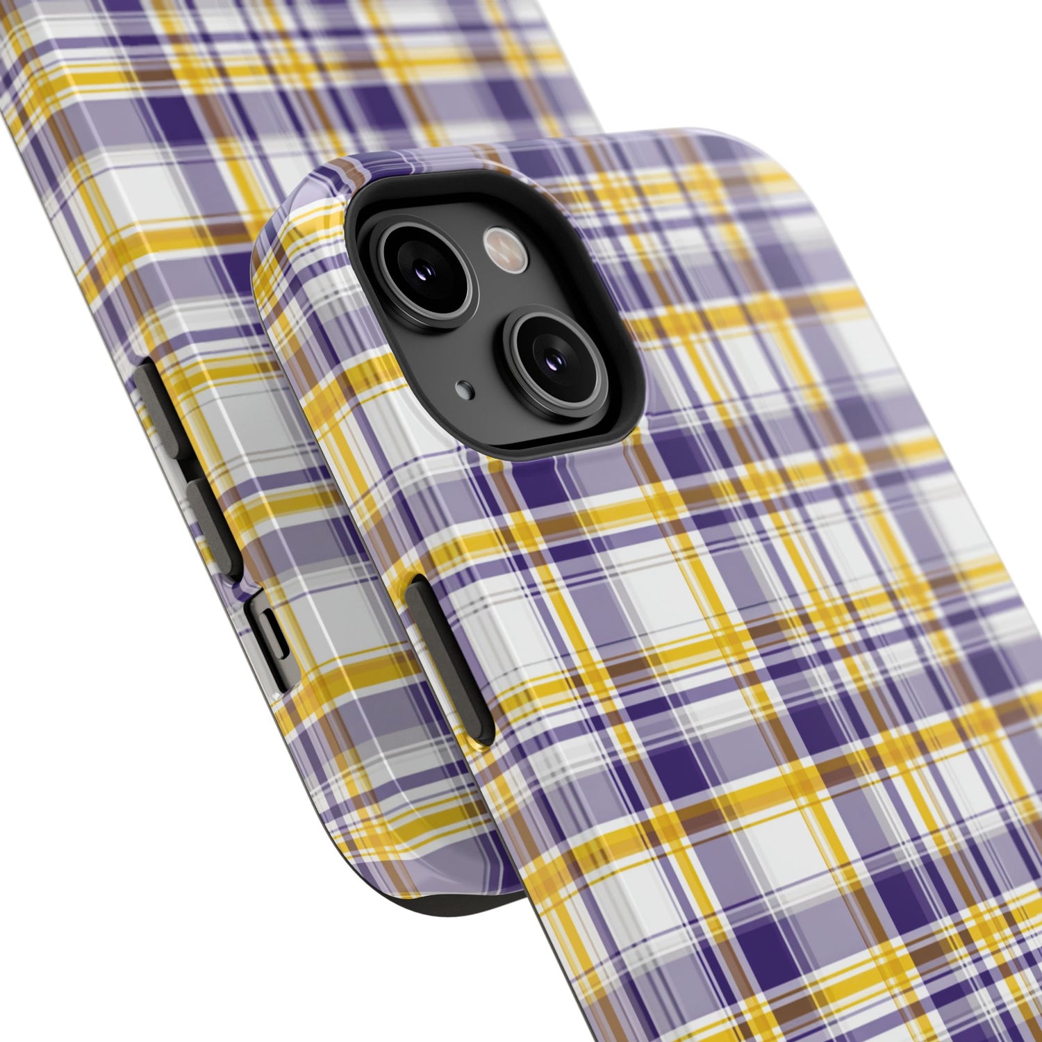 Louisiana Plaid Impact-Resistant Phone Case