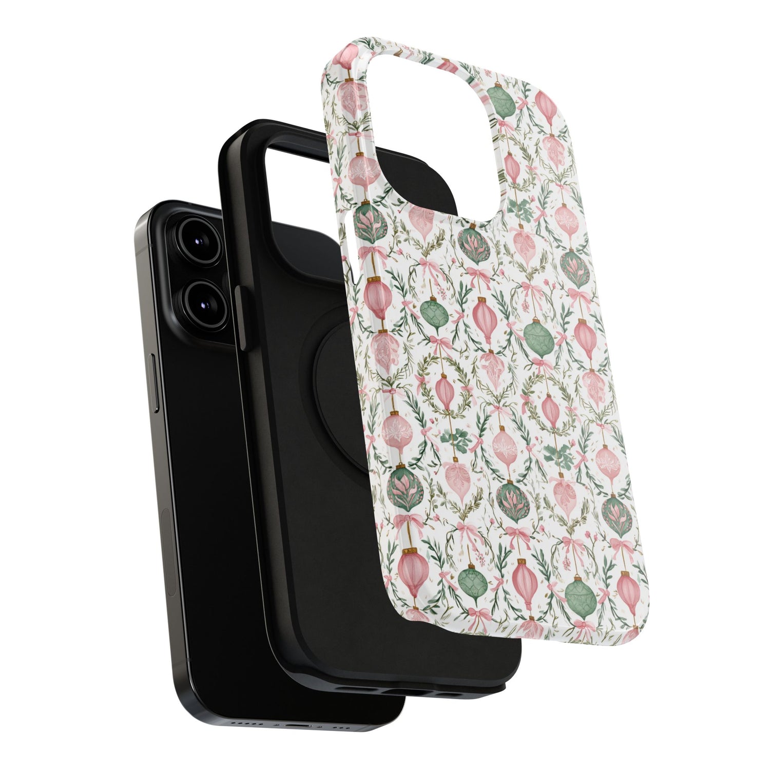 Holiday Ornaments Impact-Resistant Phone Case, iPhone, Samsung