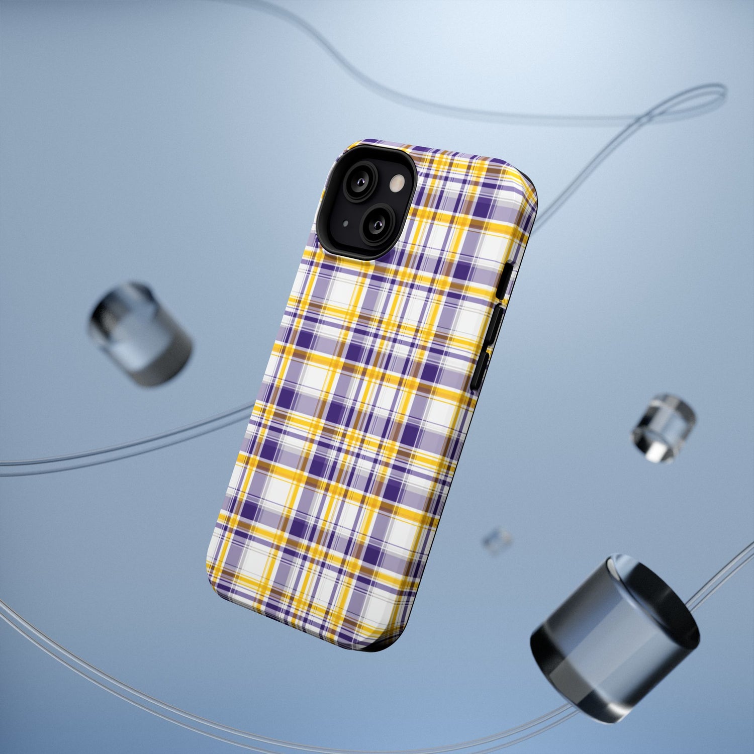 Louisiana Plaid Impact-Resistant Phone Case