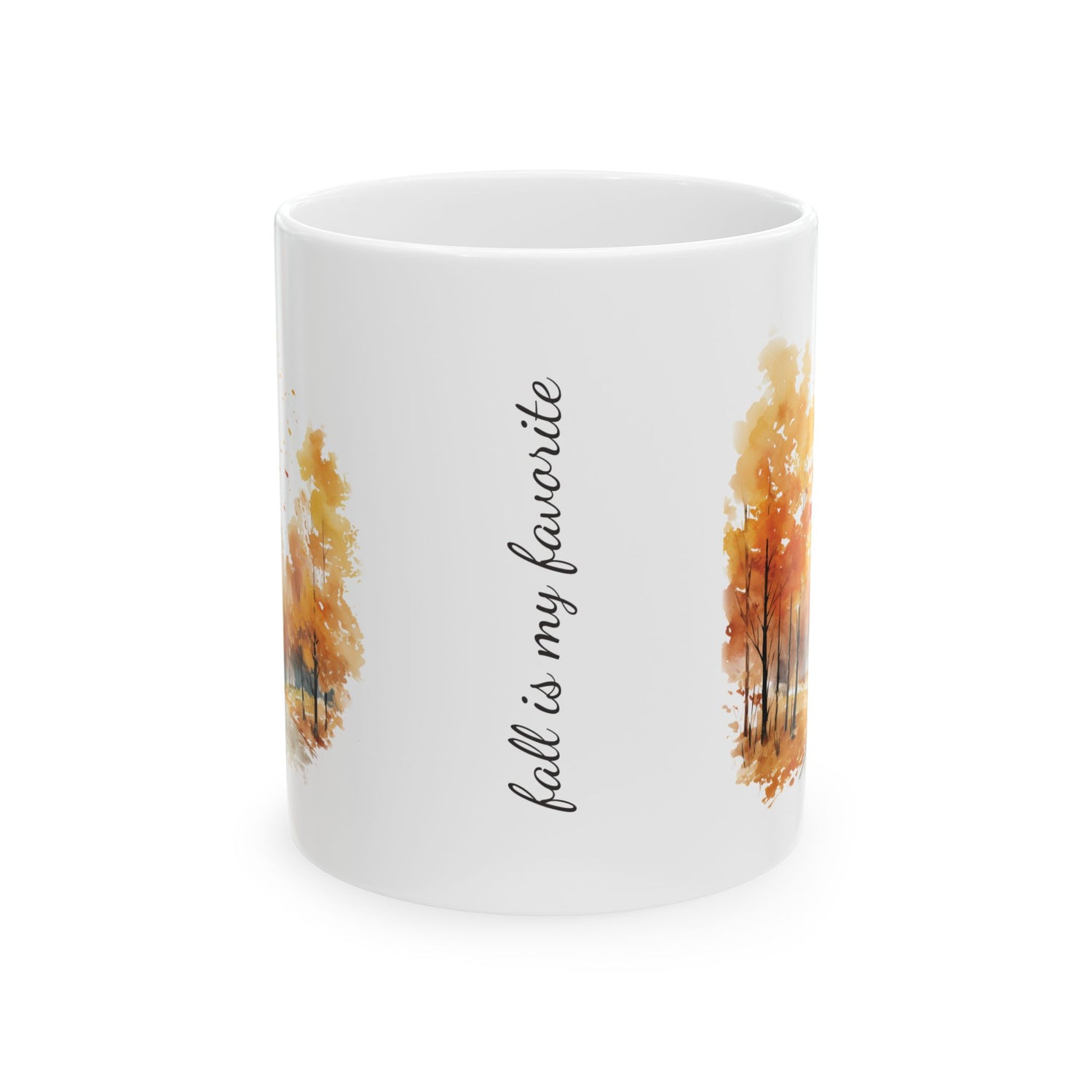 Fall is My Favorite Ceramic Mug - Cozy Autumn Vibes, Perfect Gift for Pumpkin Spice Lovers, Unique Coffee Cup for Fall Decor, 11oz & [...]