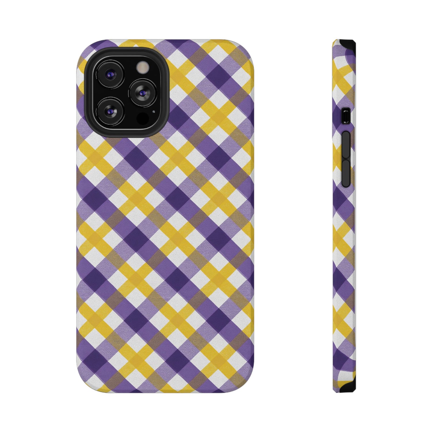 Phone Case | Impact-Resistant Louisiana Plaid