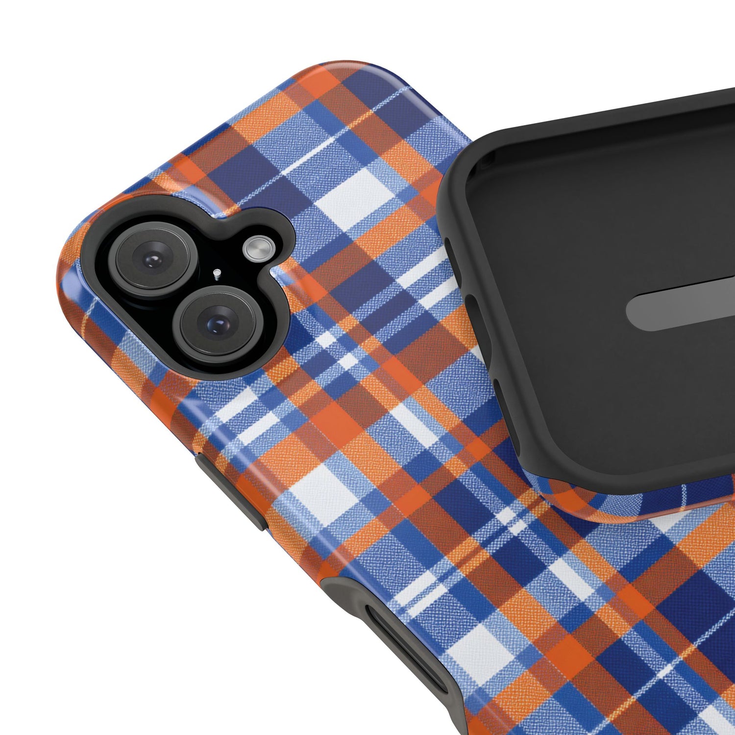 Impact-Resistant Phone Case- Florida Plaid