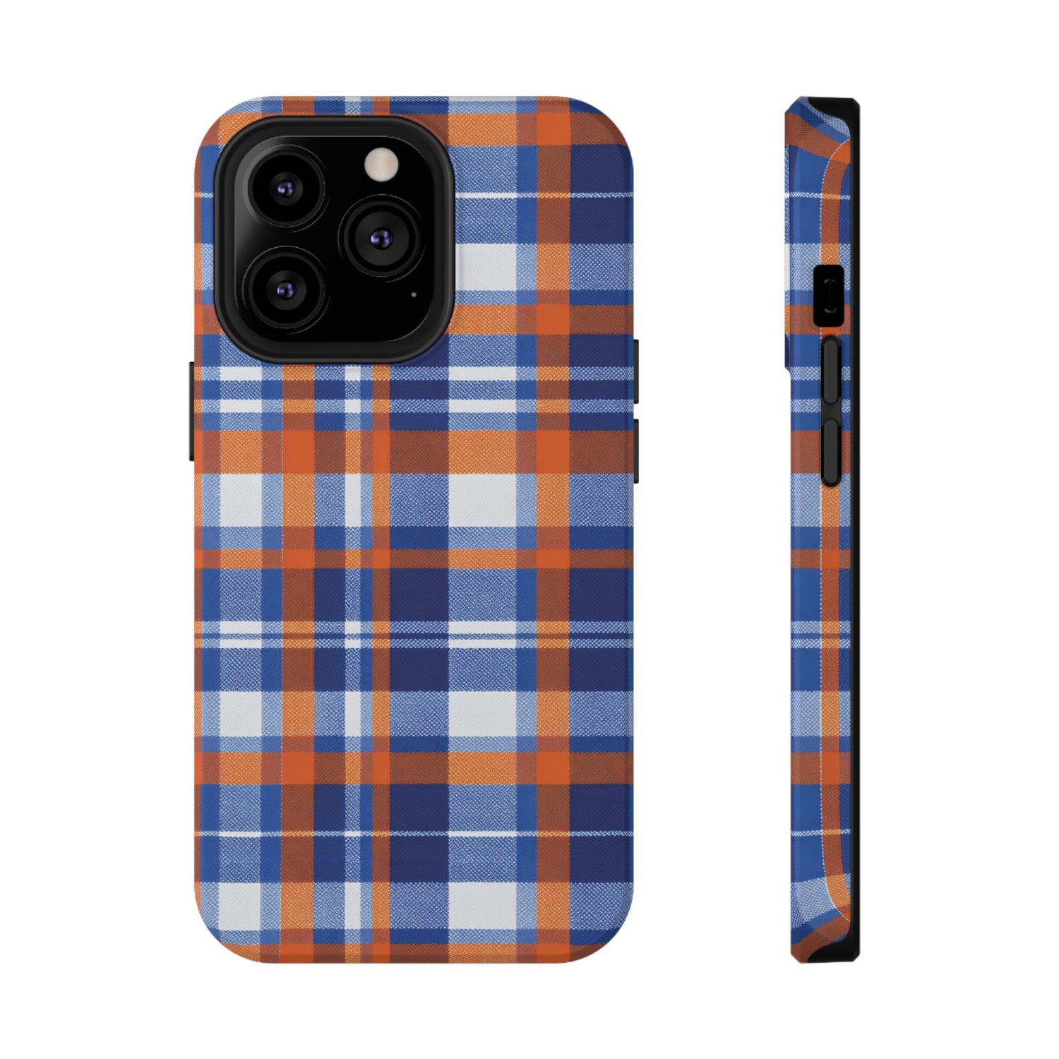 Impact-Resistant Phone Case- Florida Plaid