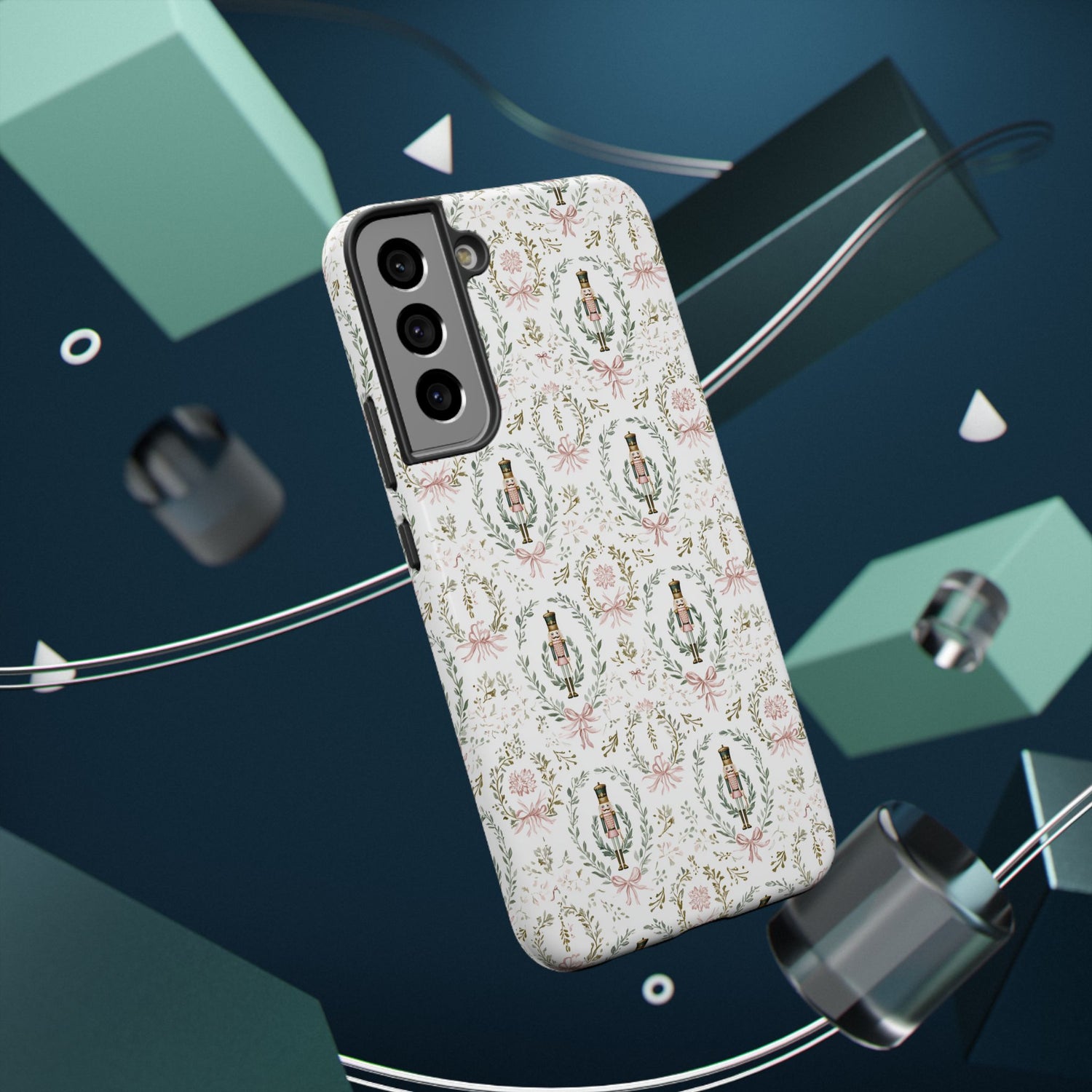 Impact-Resistant Phone Case- Nutcracker Floral