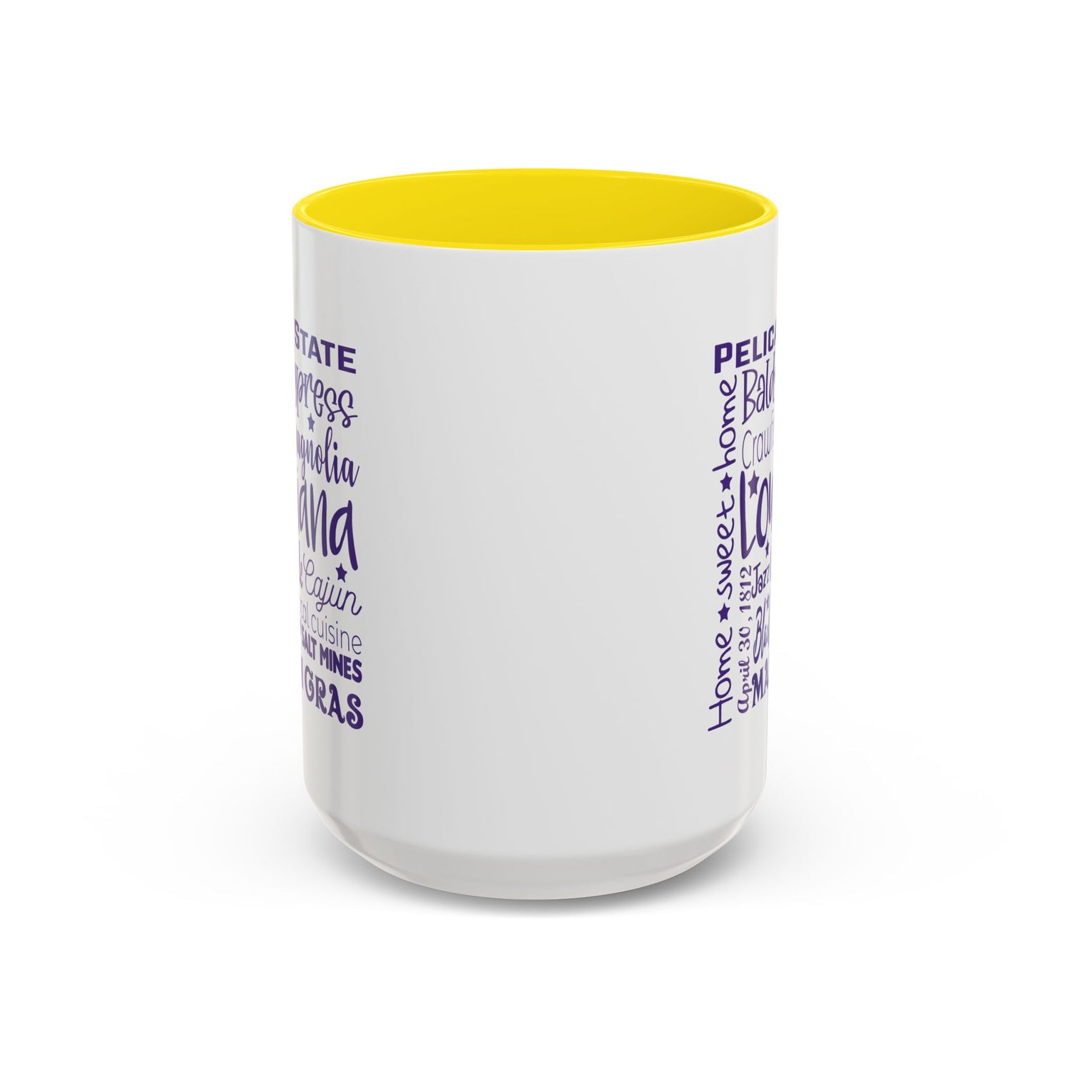 Louisiana Accent Coffee Mug - Perfect for Home & Kitchen, Gift for Mardi Gras, Inspirational Decor, Travel Souvenir, Unique Drinkware