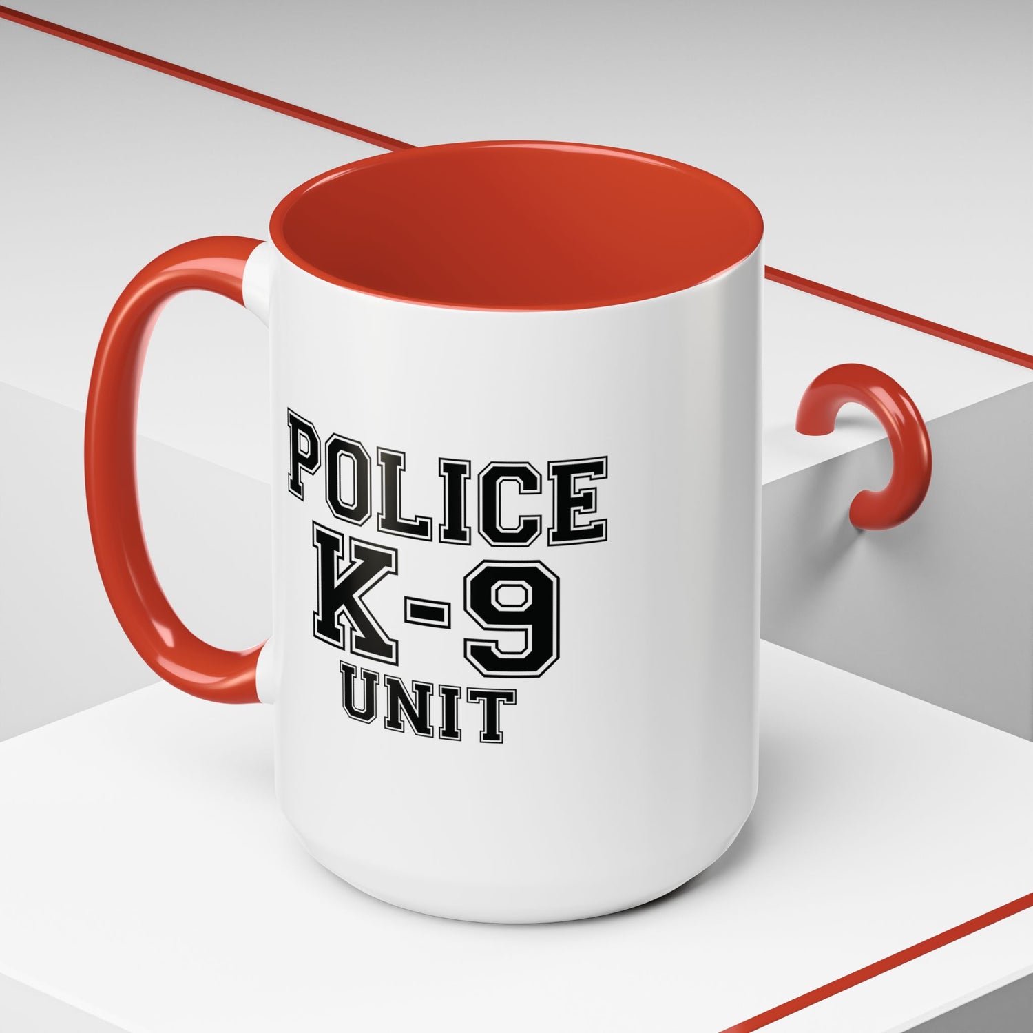 Police K-9 Unit Coffee Mug, Police Dog Lover Gift, K9 Officer Present, Law Enforcement Mug, Dog Handler Cup, Unique Gift for Police