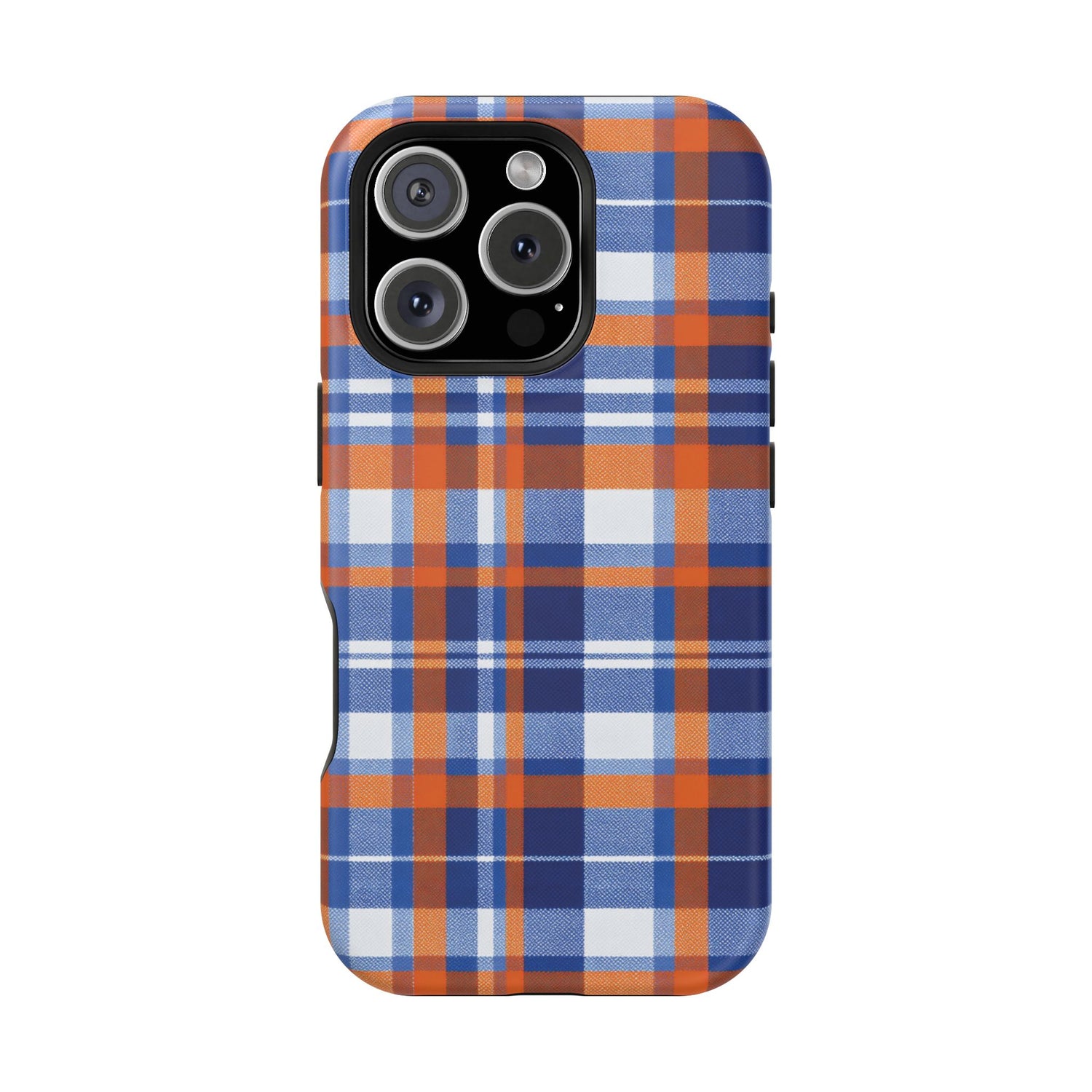 Impact-Resistant Phone Case- Florida Plaid