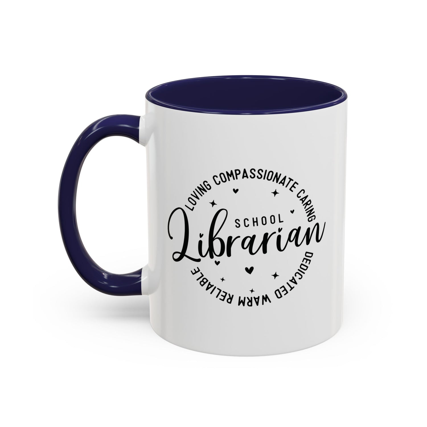 Librarian Love Coffee Mug | Gift for Teachers, School Librarians, Reading Enthusiasts, Book Lovers, Graduation