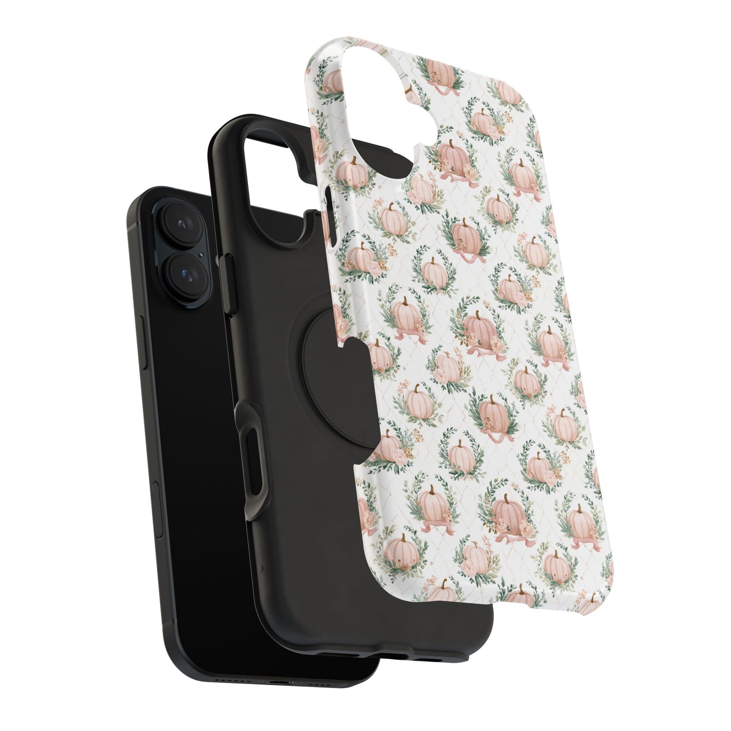 Elegant Pumpkin Impact-Resistant Phone Case, iPhone, Samsung