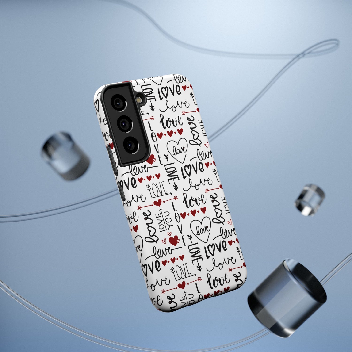 Impact-Resistant Cases-Valentine's Day Love