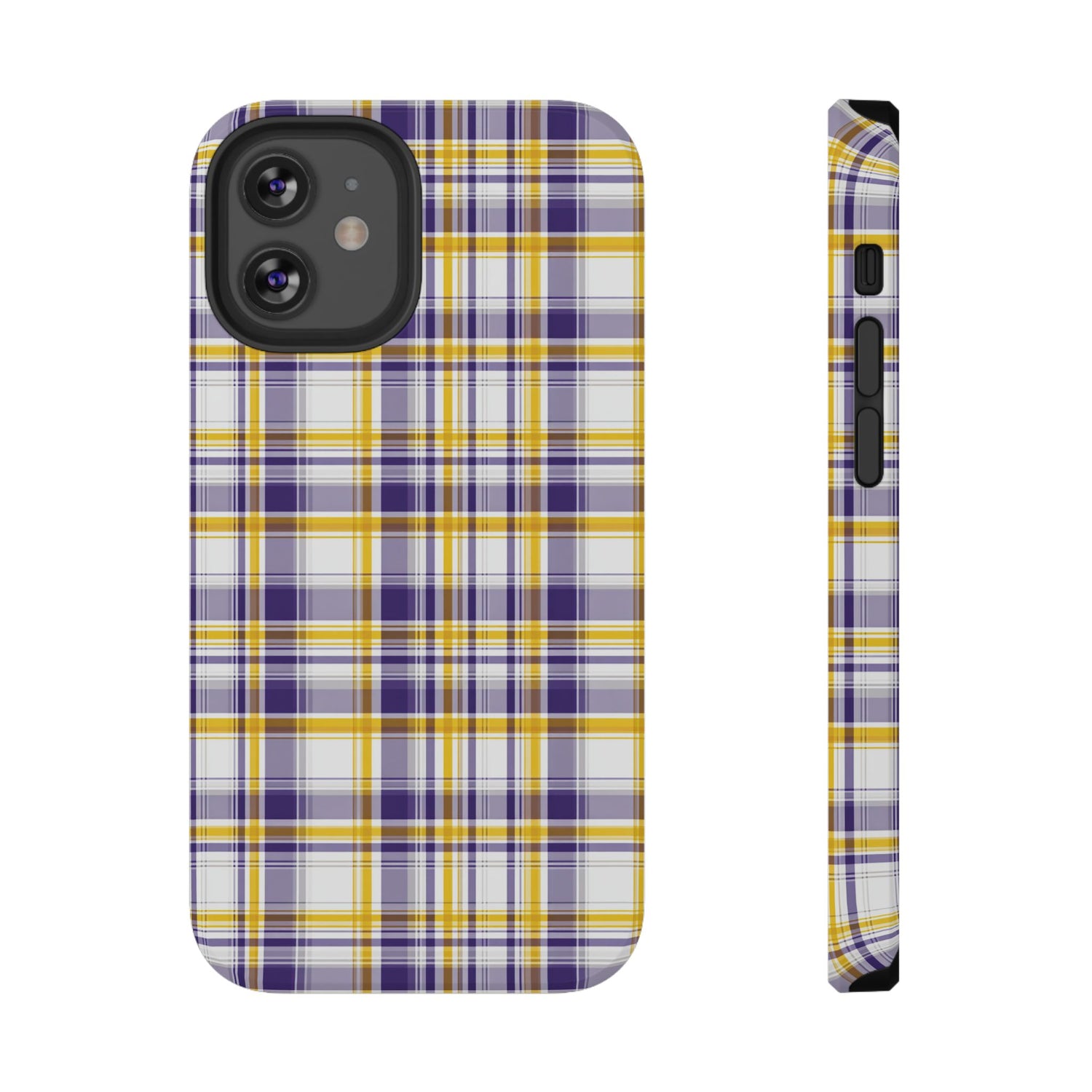 Louisiana Plaid Impact-Resistant Phone Case