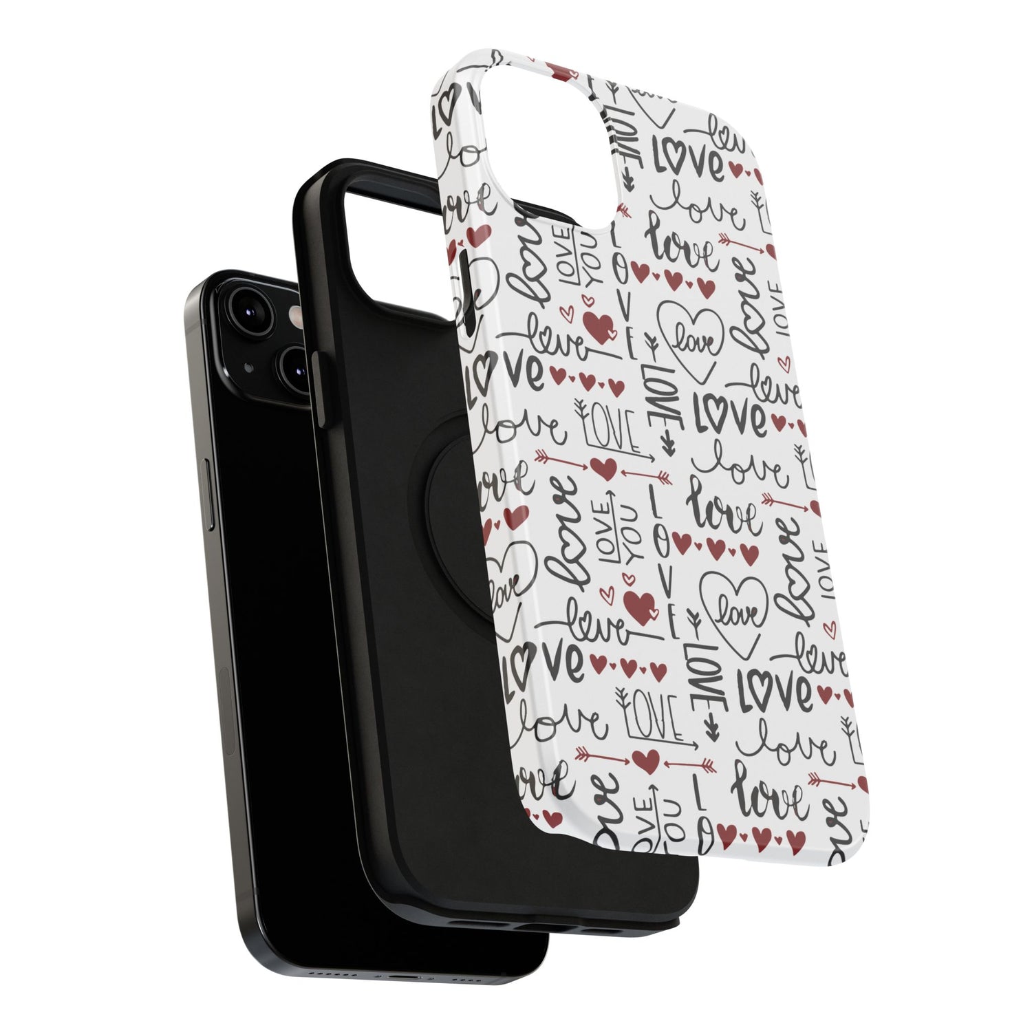Impact-Resistant Cases-Valentine's Day Love