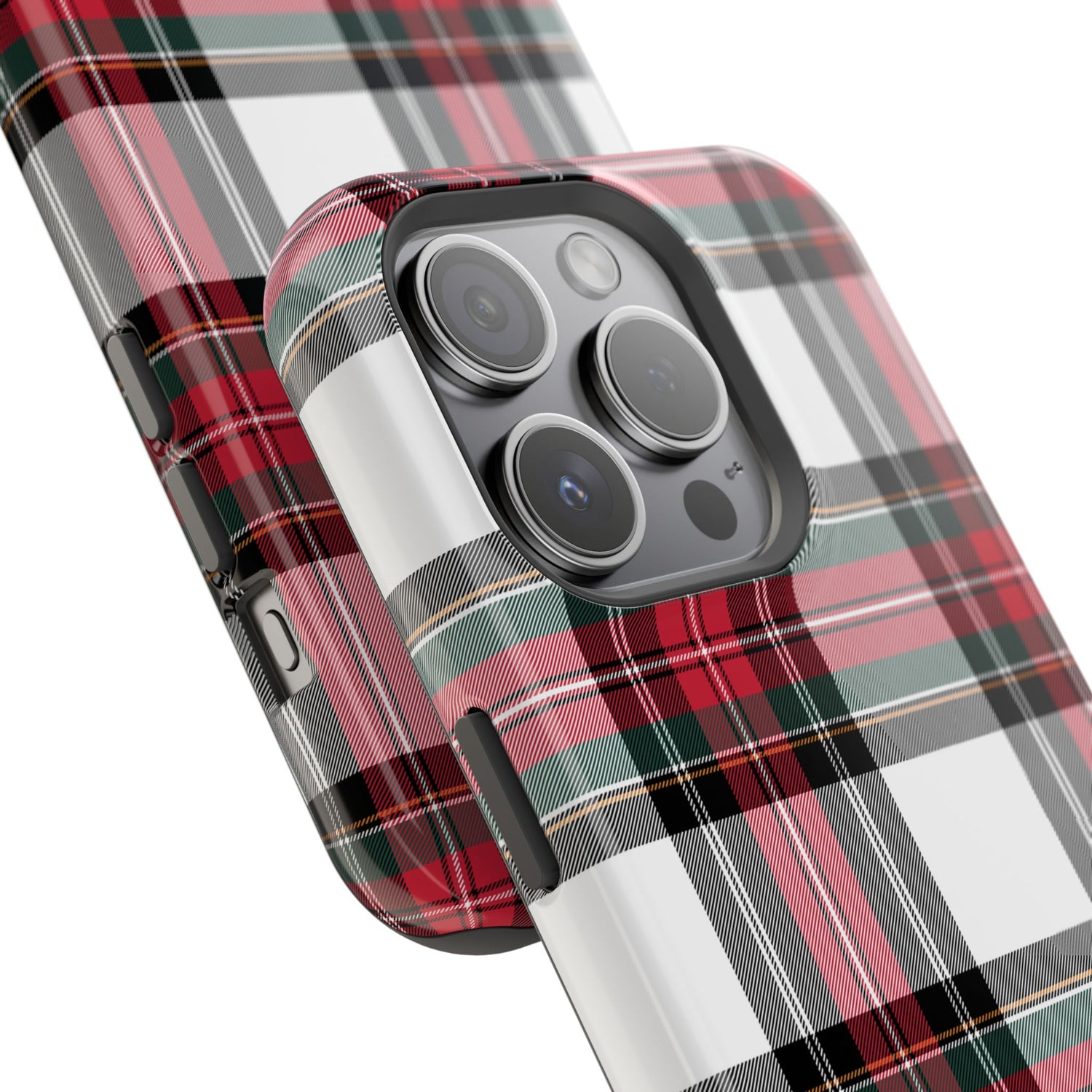 New Tartan Christmas Plaid Impact-Resistant Cases, iPhone, Samsung