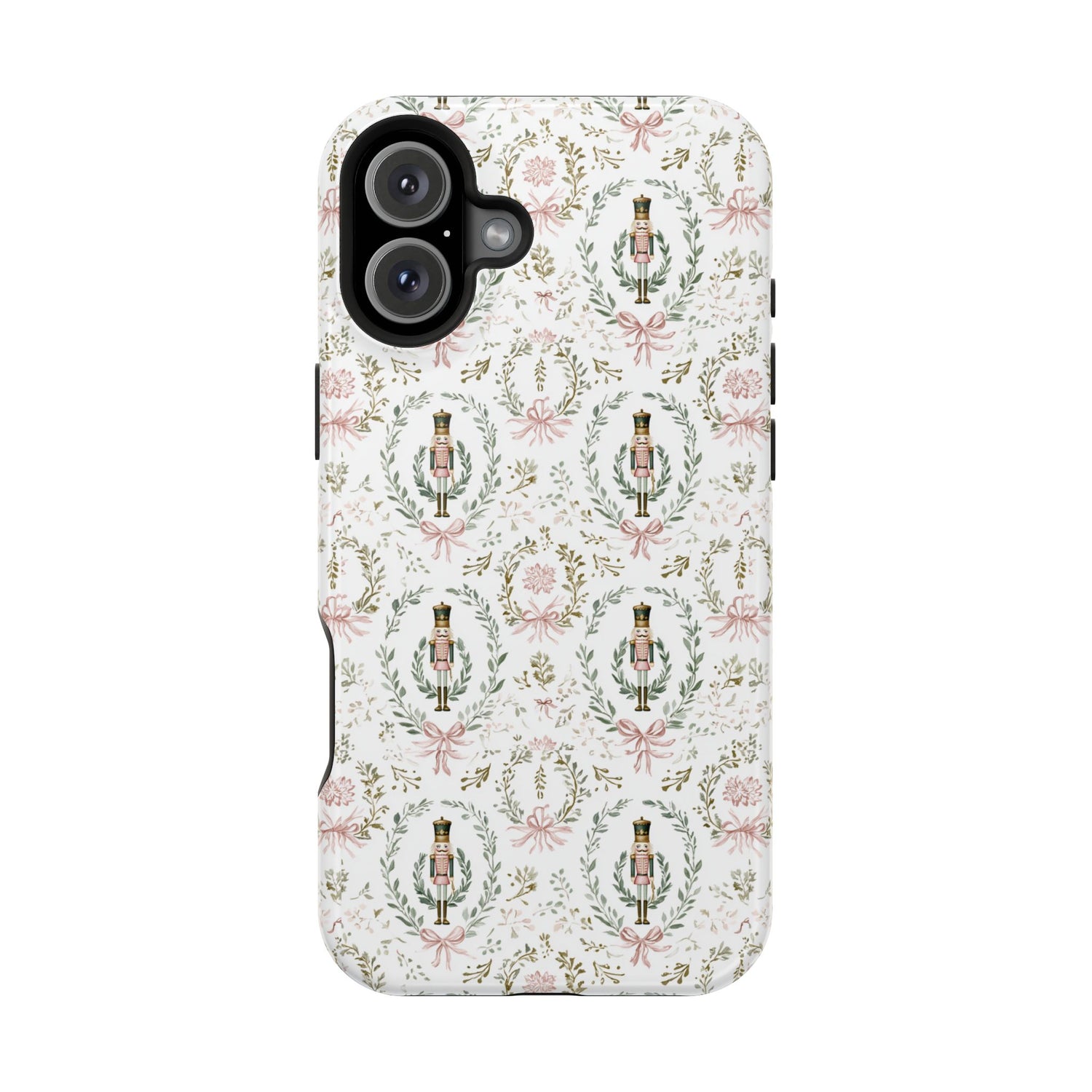 Impact-Resistant Phone Case- Nutcracker Floral