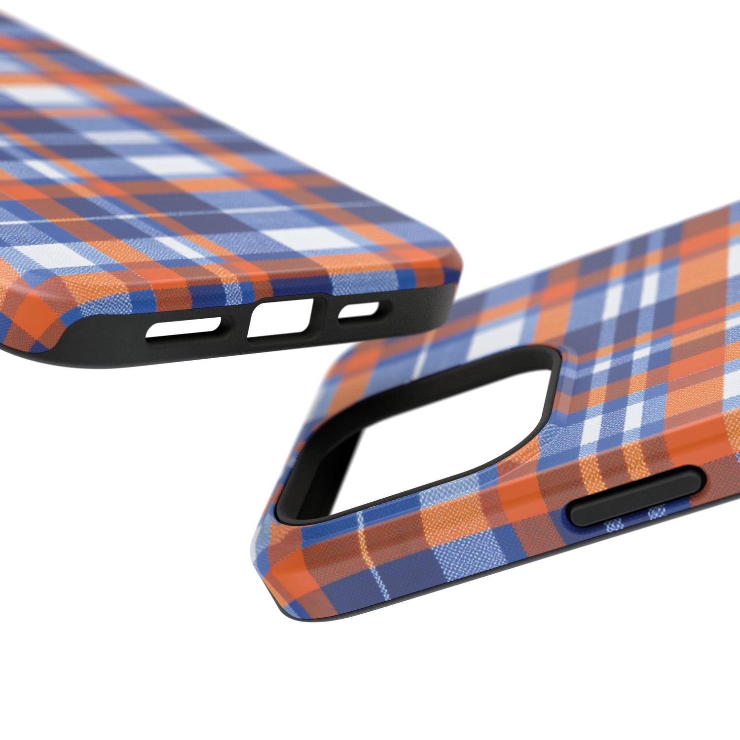 Impact-Resistant Phone Case- Florida Plaid
