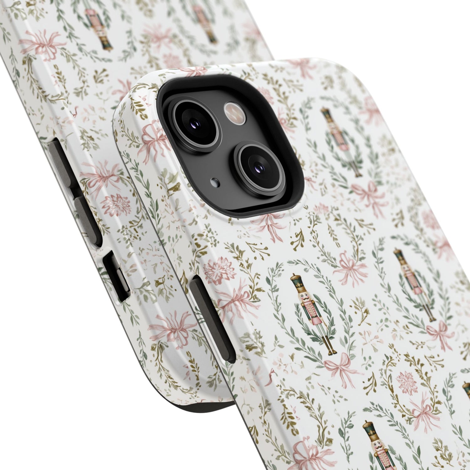 Impact-Resistant Phone Case- Nutcracker Floral