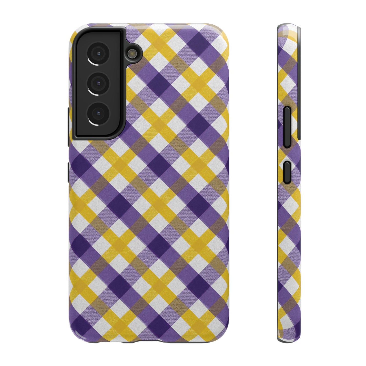 Phone Case | Impact-Resistant Louisiana Plaid
